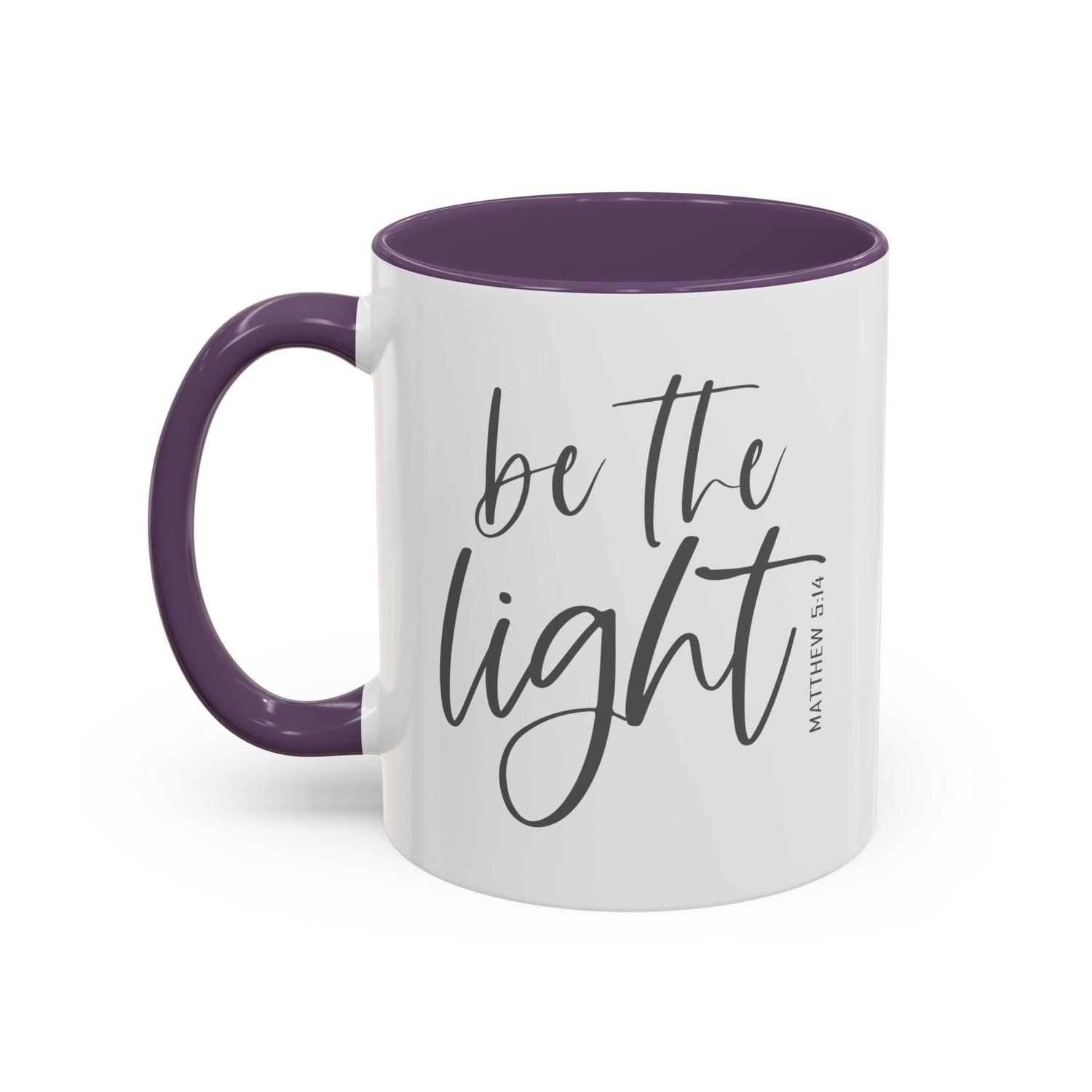 Be the Light Accent Coffee Mug (11, 15oz)