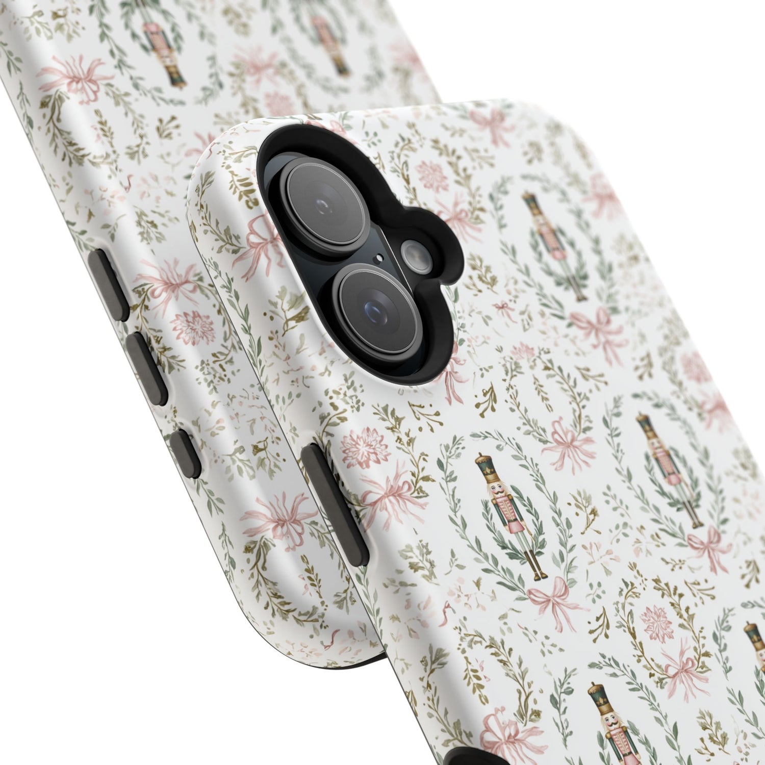 Impact-Resistant Phone Case- Nutcracker Floral