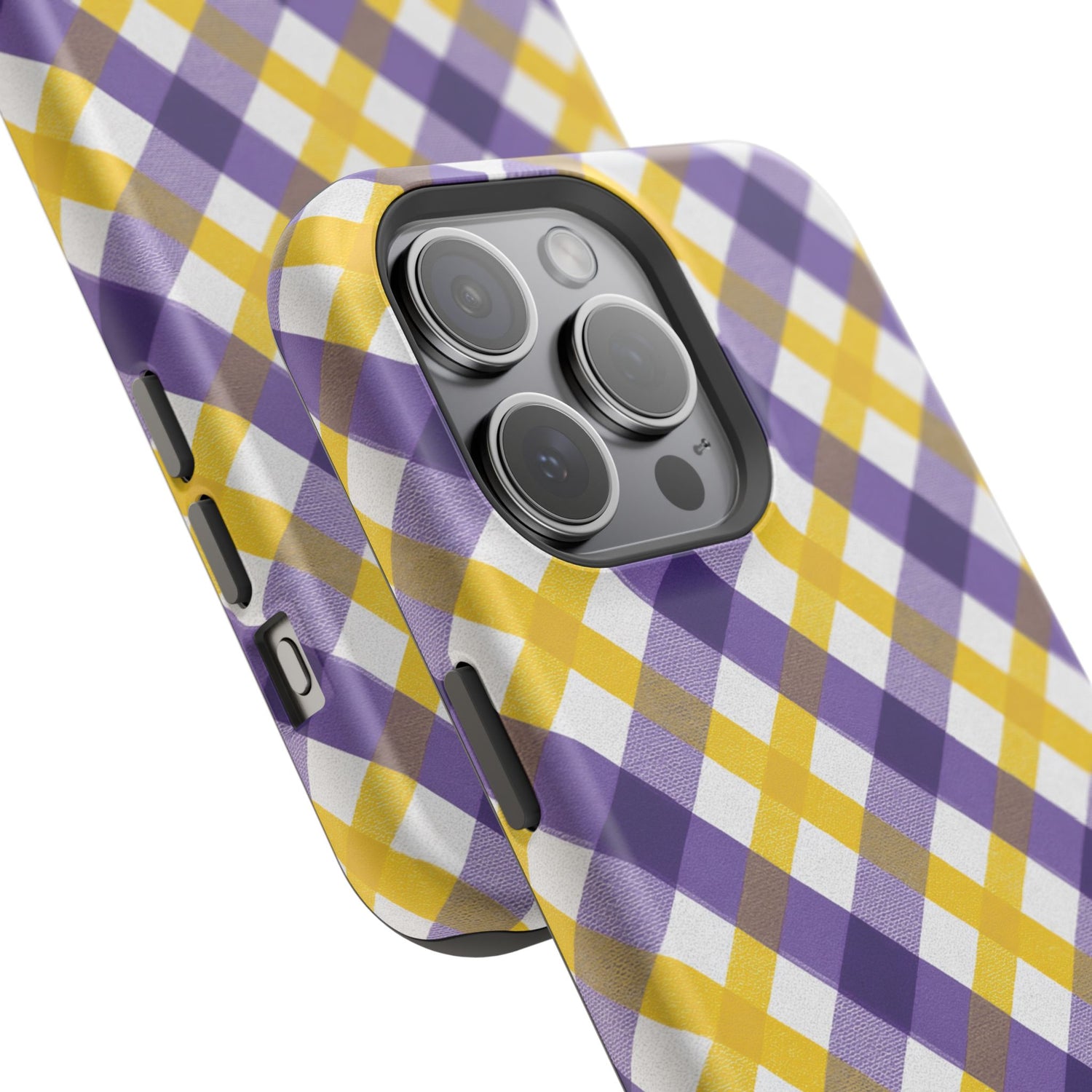 Phone Case | Impact-Resistant Louisiana Plaid