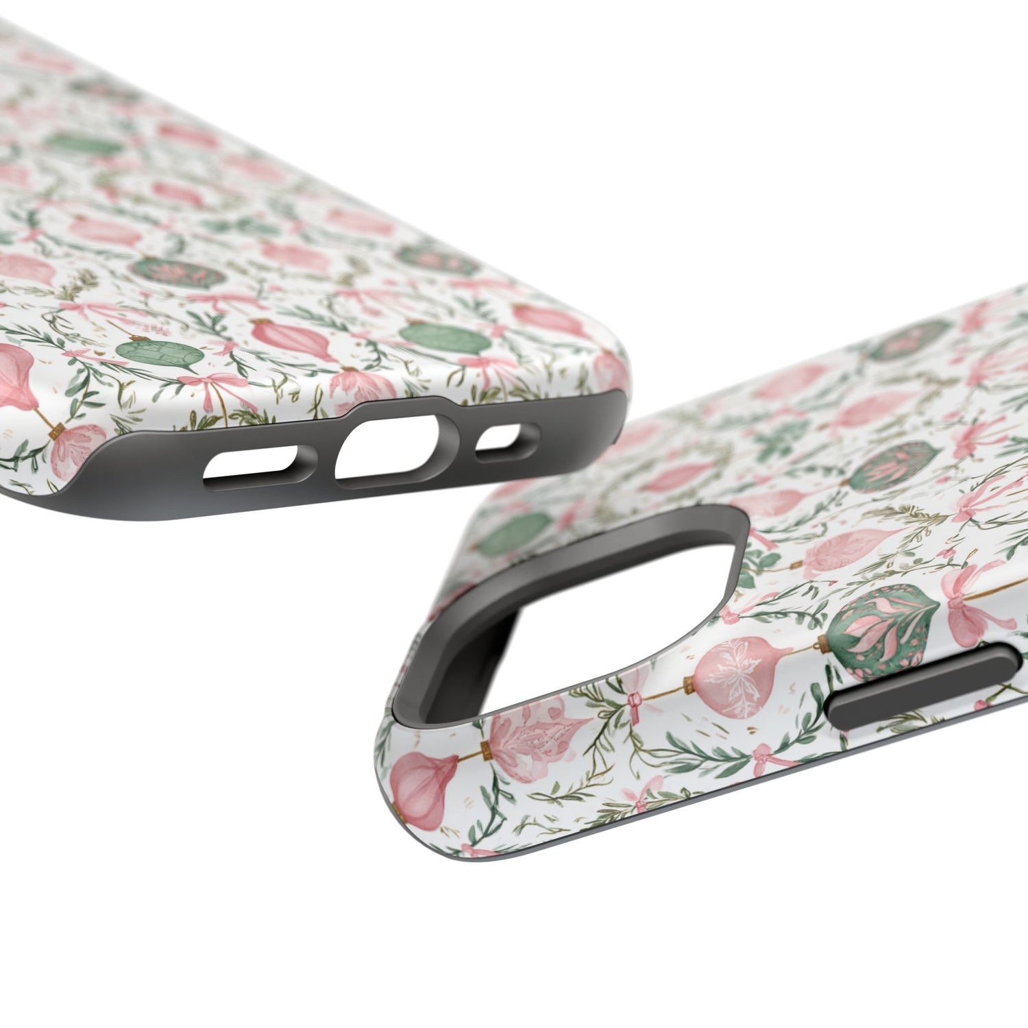 Holiday Ornaments Impact-Resistant Phone Case, iPhone, Samsung