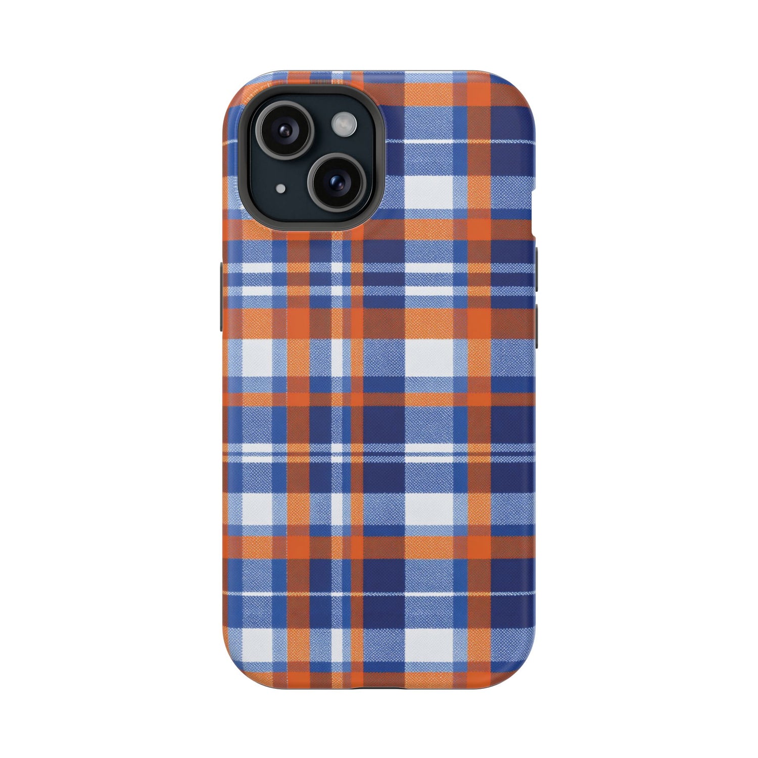 Impact-Resistant Phone Case- Florida Plaid