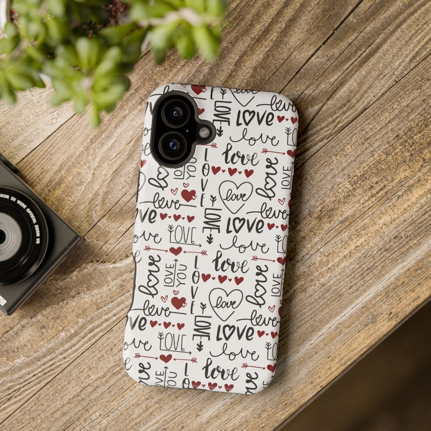 Impact-Resistant Cases-Valentine's Day Love