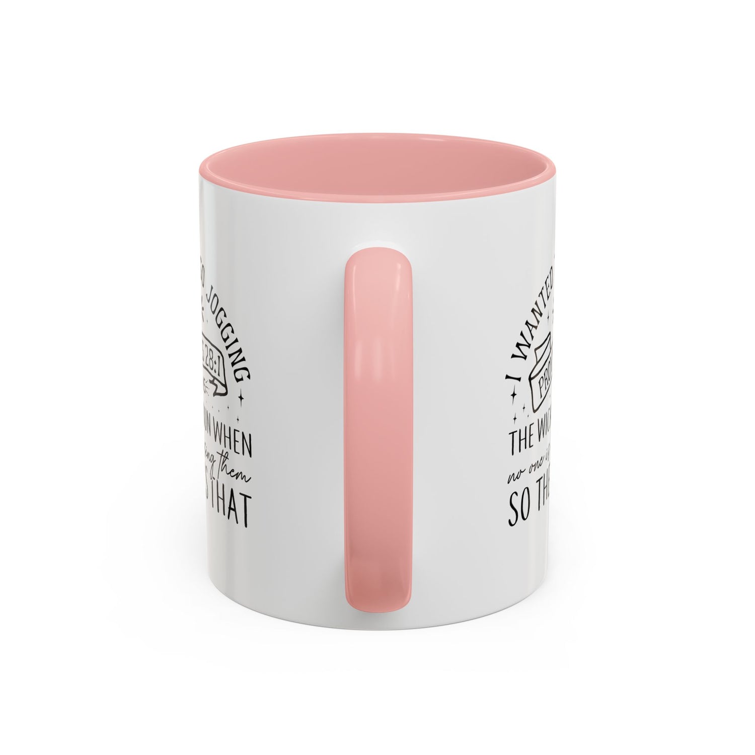 Inspirational Coffee Mug for Christian Joggers, Proverbs 28:1 Quote Mug, Funny Workout Gift, Motivational Drinkware, Exercise Humor