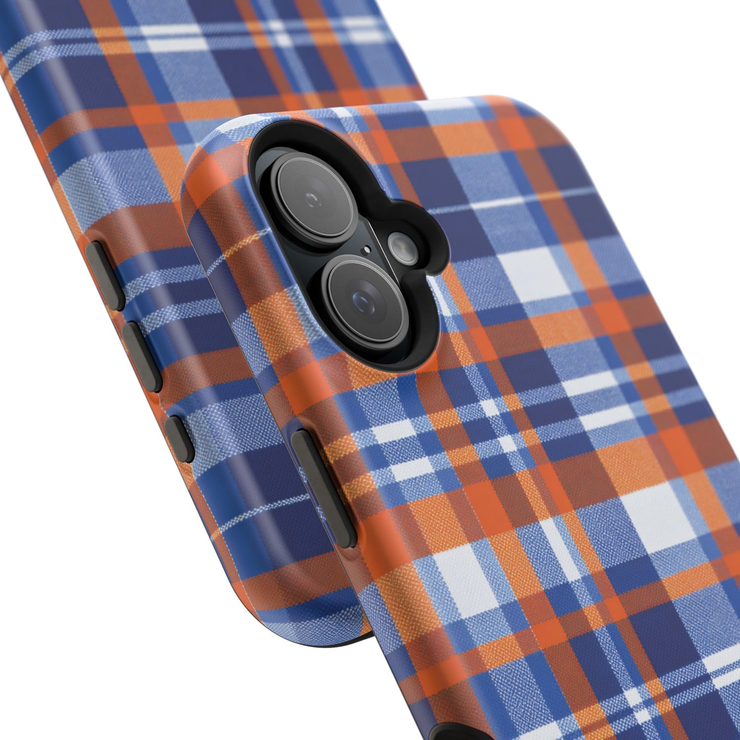 Impact-Resistant Phone Case- Florida Plaid
