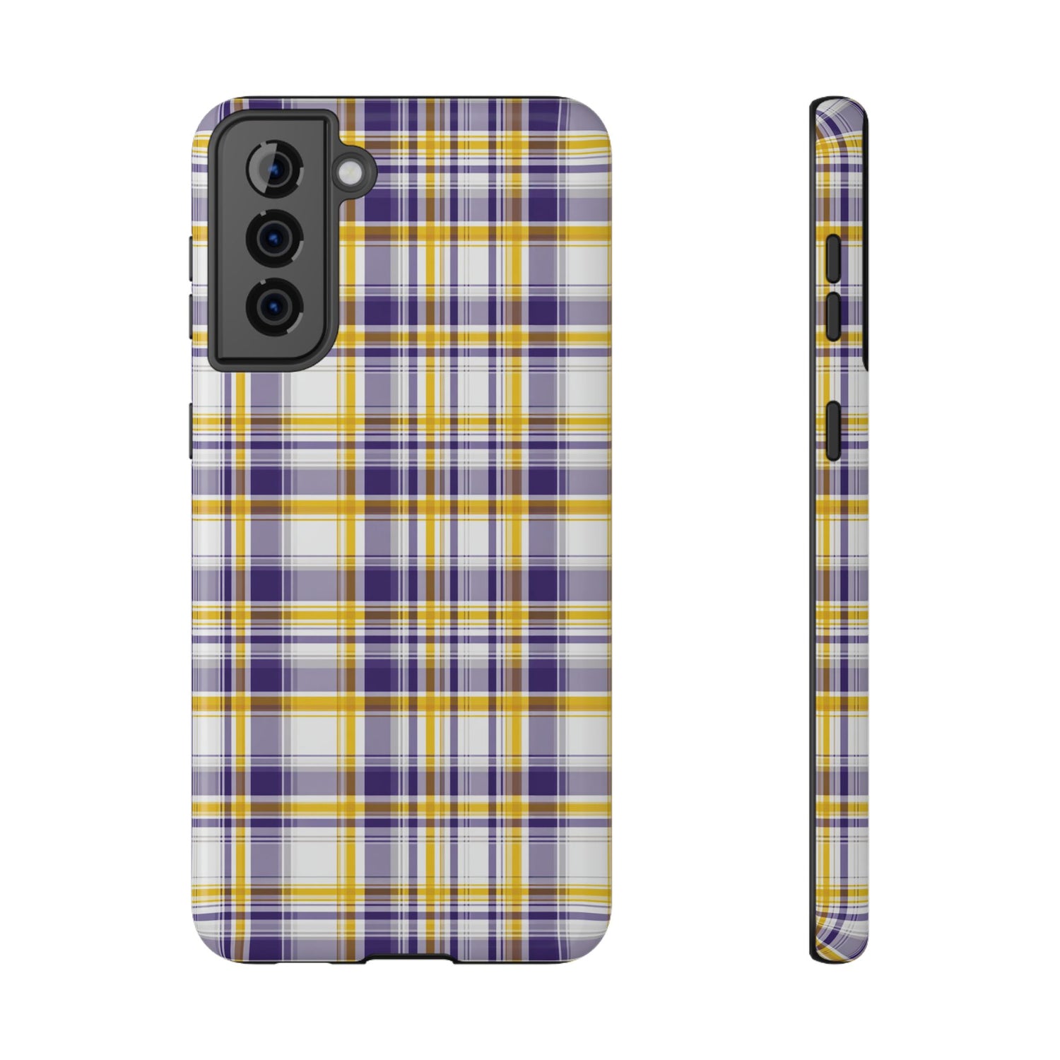Louisiana Plaid Impact-Resistant Phone Case