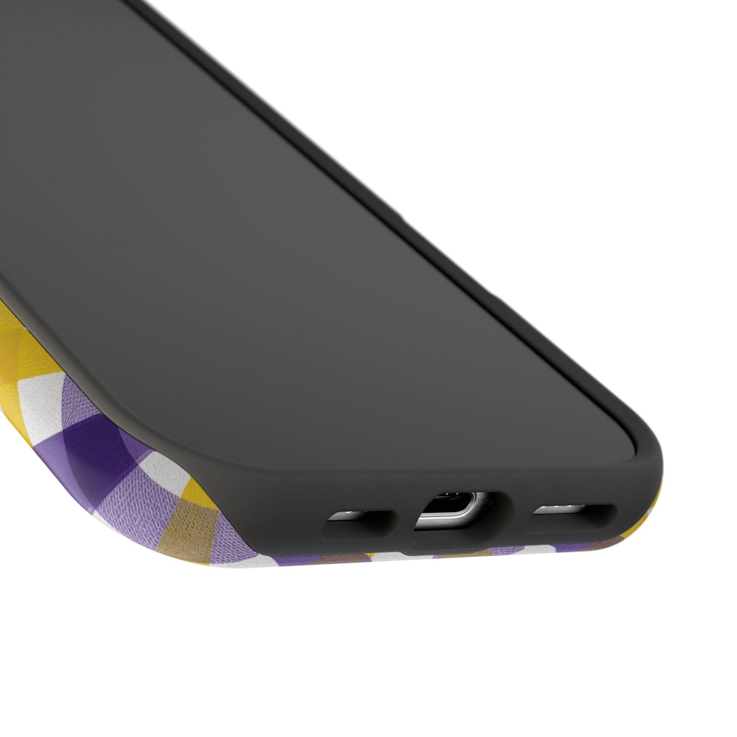 Phone Case | Impact-Resistant Louisiana Plaid