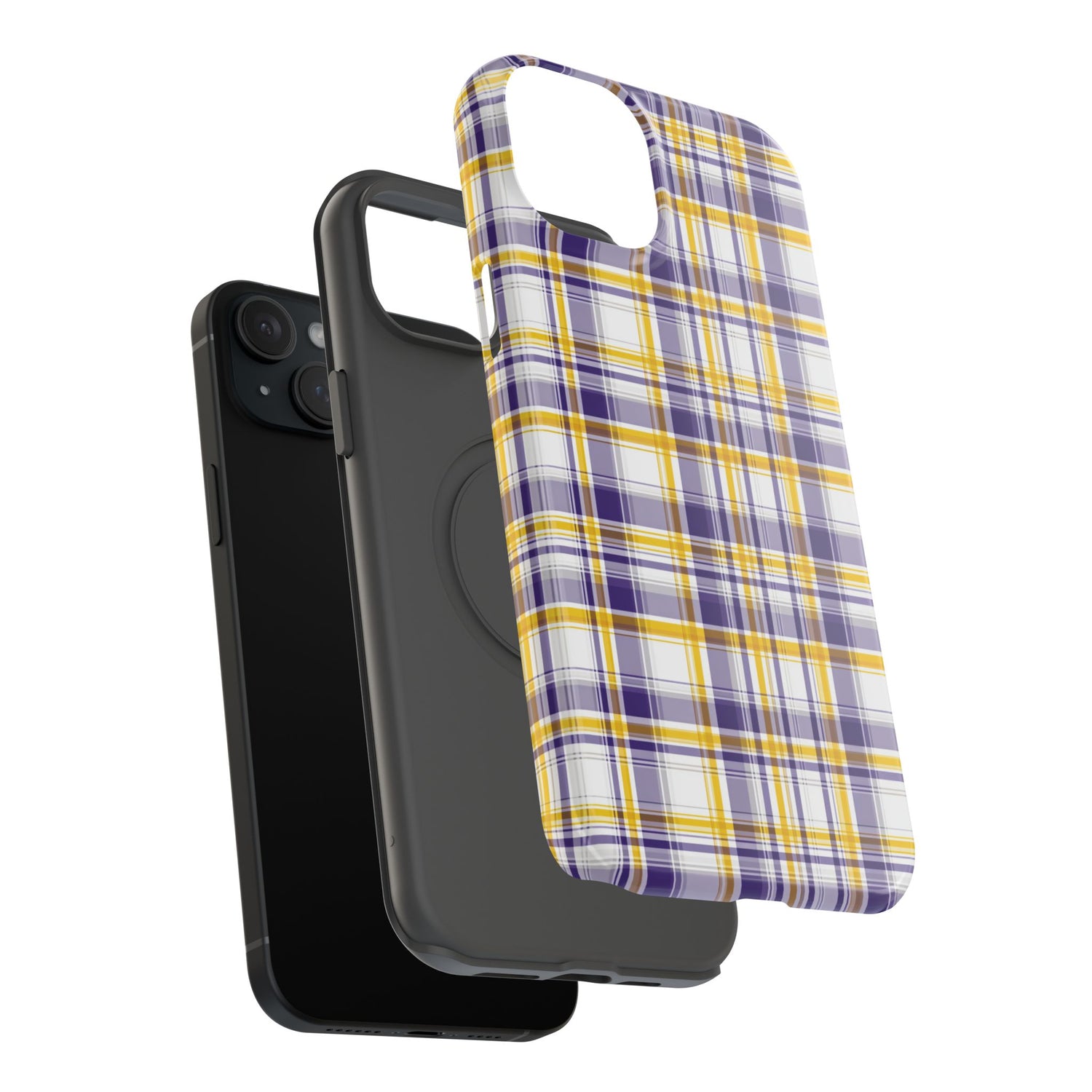 Louisiana Plaid Impact-Resistant Phone Case