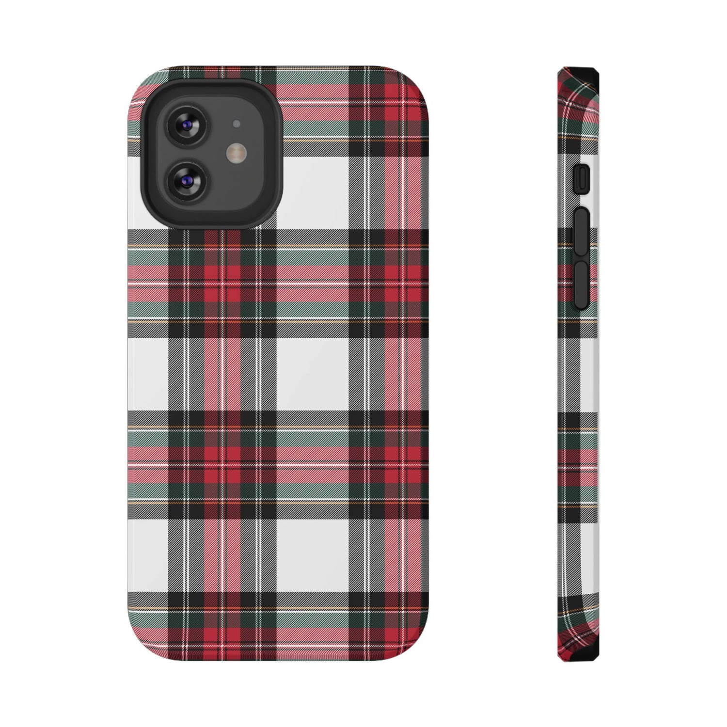New Tartan Christmas Plaid Impact-Resistant Cases, iPhone, Samsung