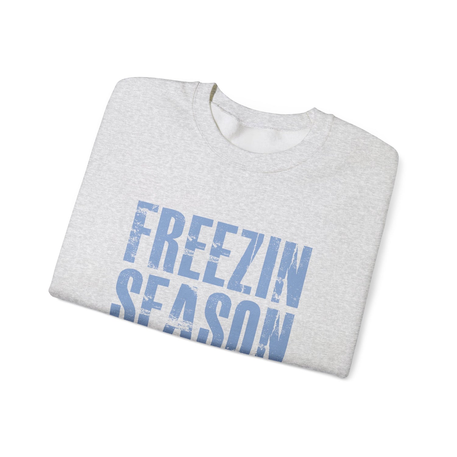 Cozy Freezin' Season Gildan Crewneck Sweatshirt