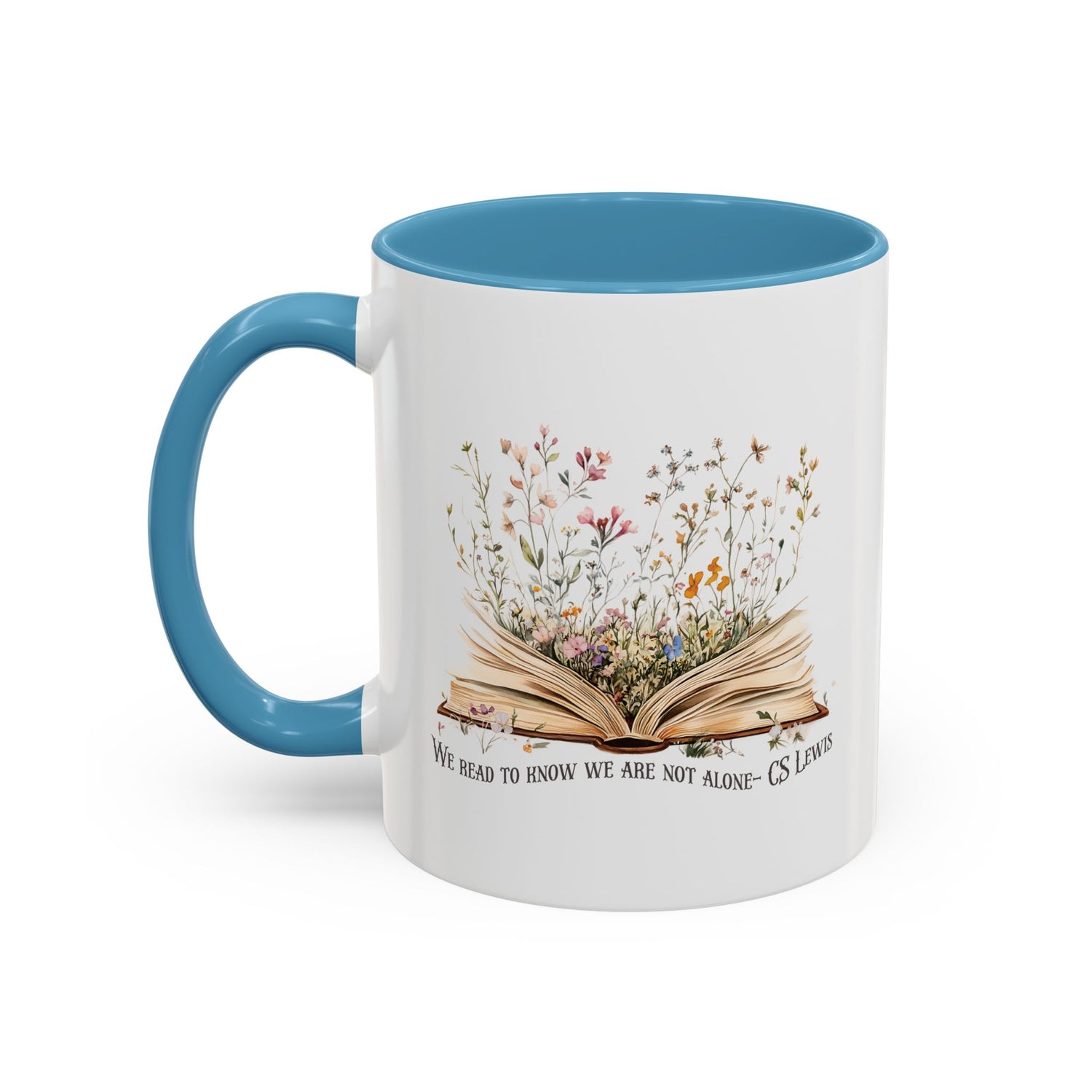 Reading Quote Accent Coffee Mug