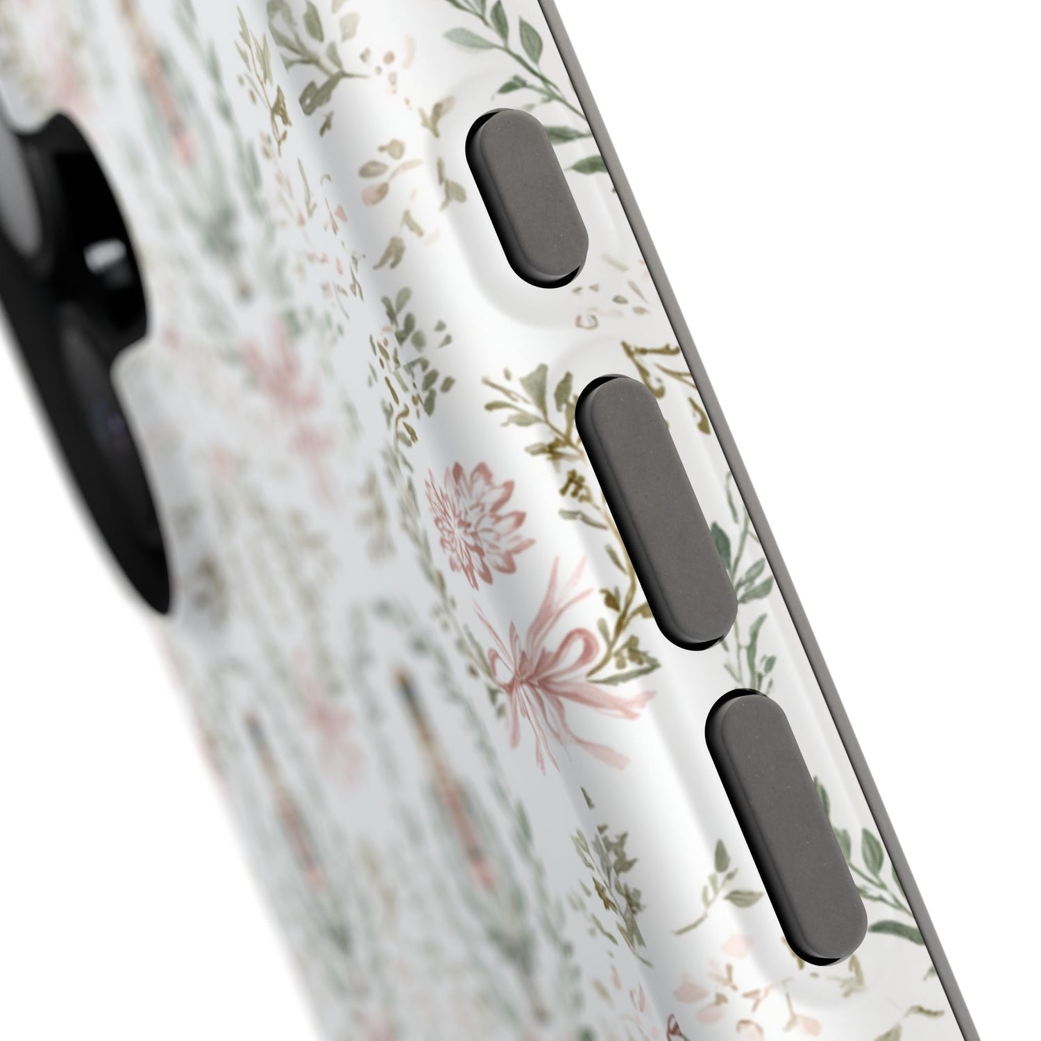 Impact-Resistant Phone Case- Nutcracker Floral