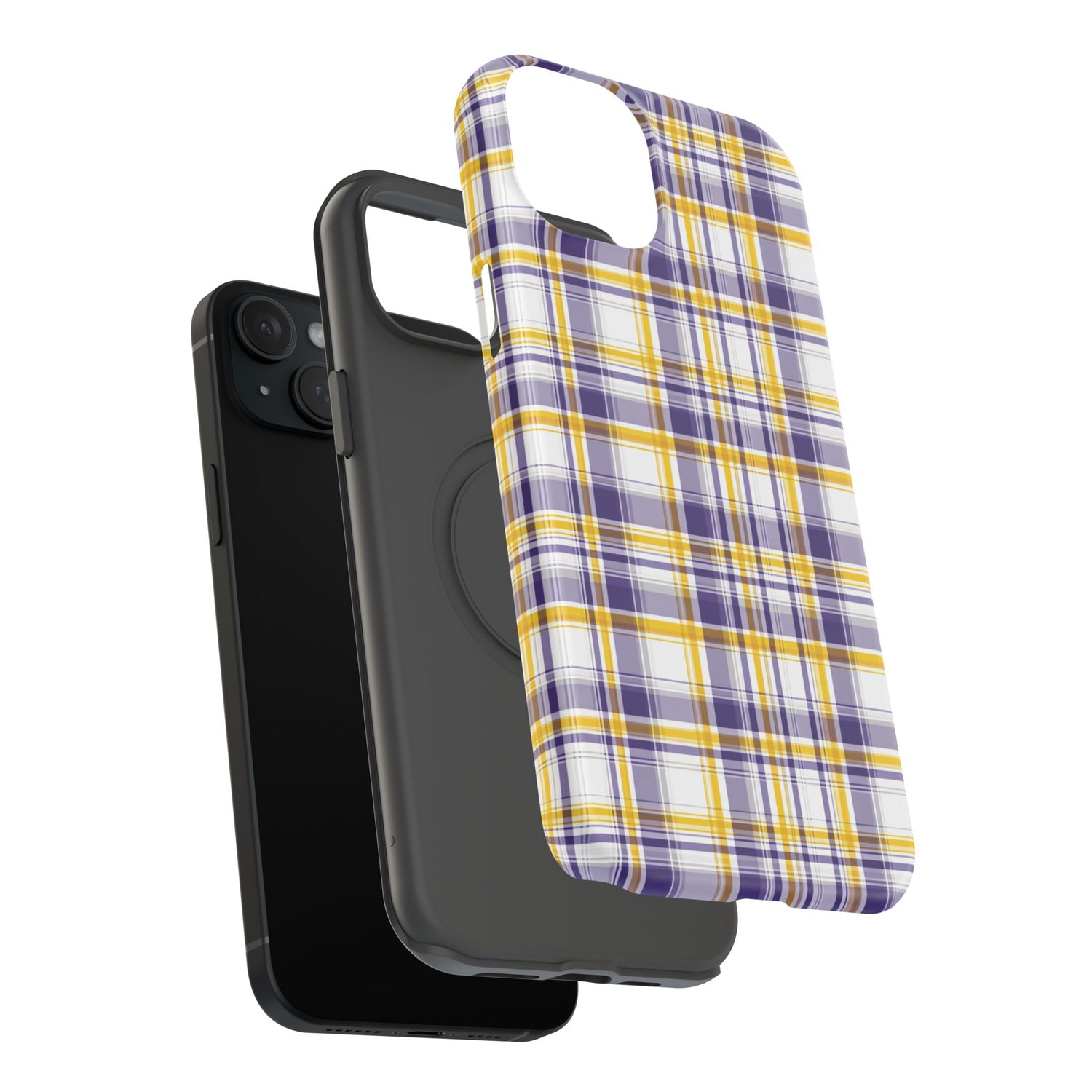 Louisiana Plaid Impact-Resistant Phone Case