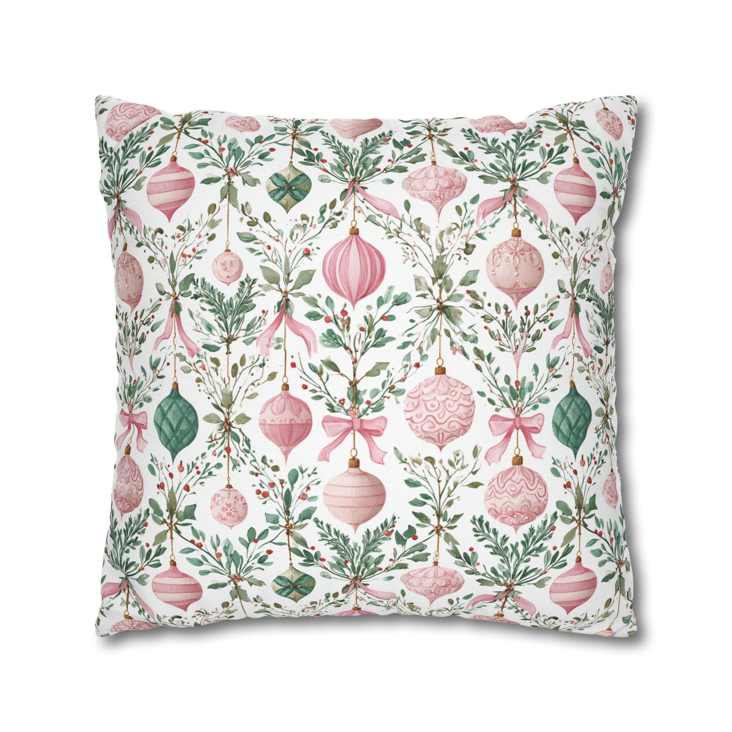 Christmas Ornament Throw Pillow Covers