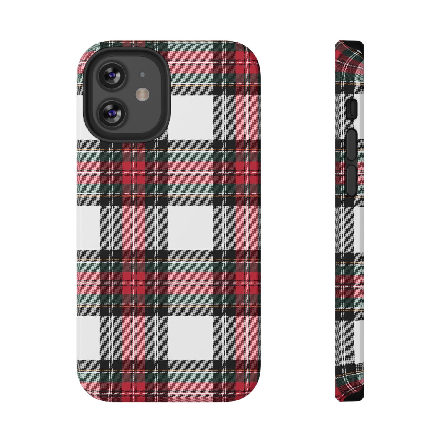 New Tartan Christmas Plaid Impact-Resistant Cases, iPhone, Samsung