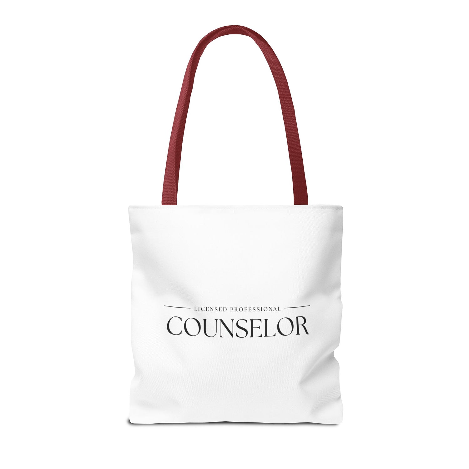 Licensed Counselor Tote Bag | Eco-Friendly Shopping Bag | Gift for Counselors, Therapist Tote, Daily Use Bag, Professional Accessory