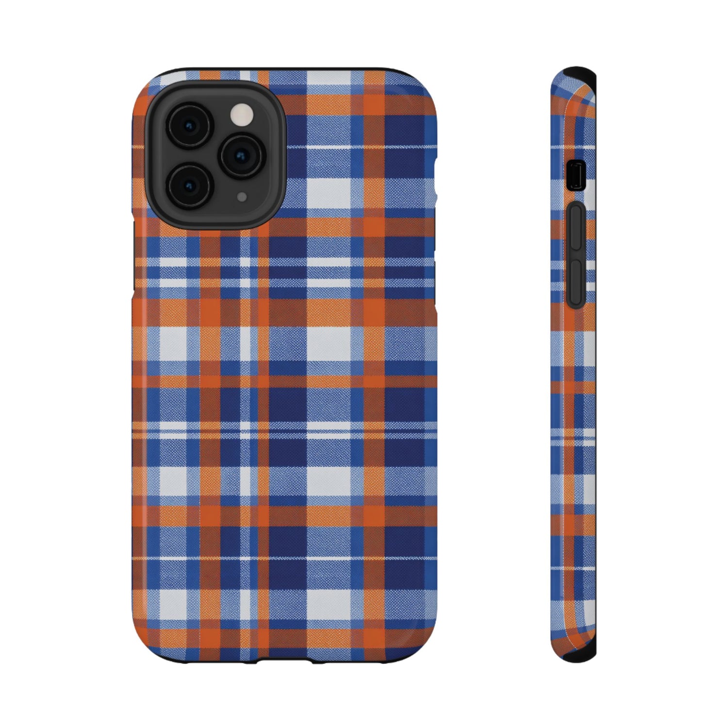 Impact-Resistant Phone Case- Florida Plaid