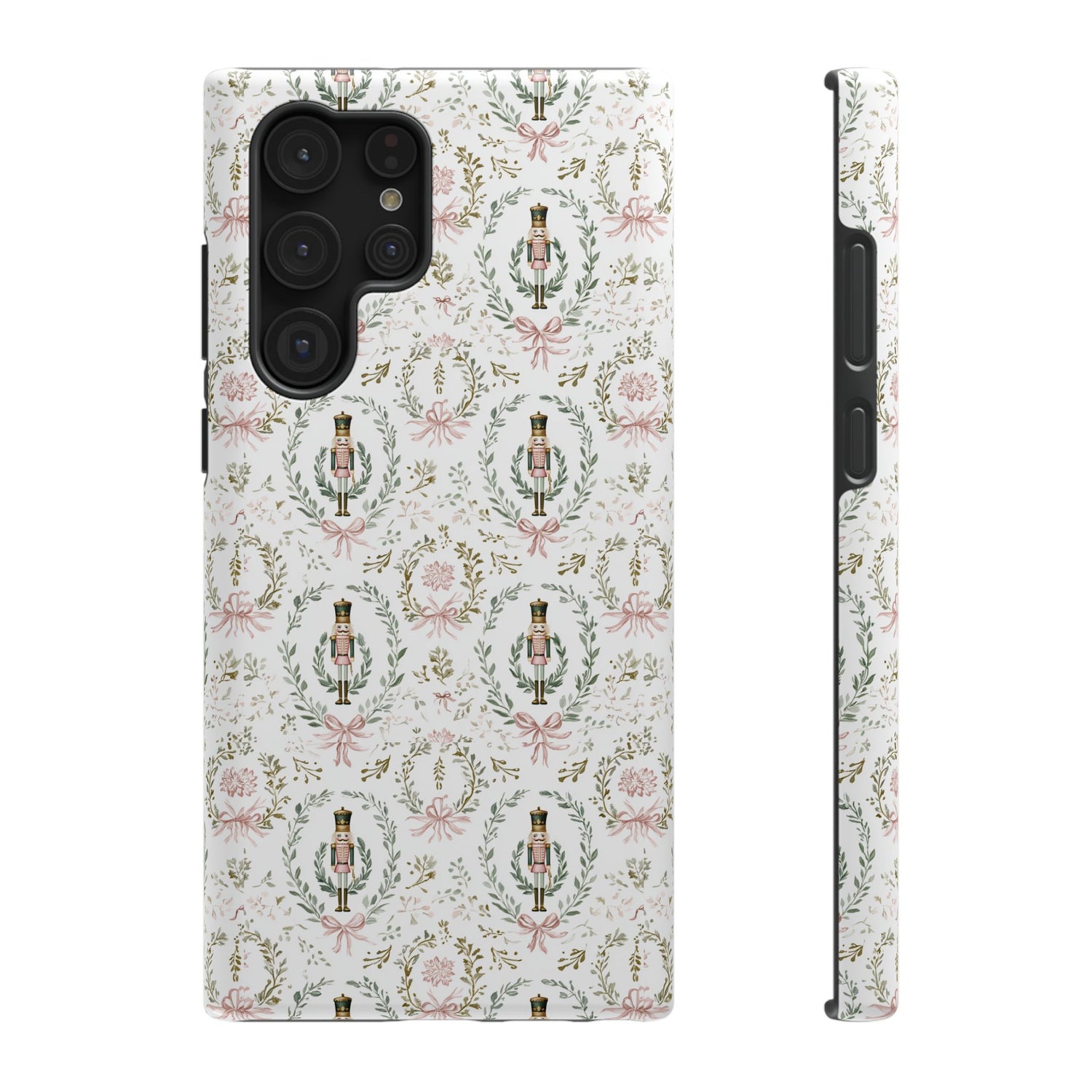 Impact-Resistant Phone Case- Nutcracker Floral