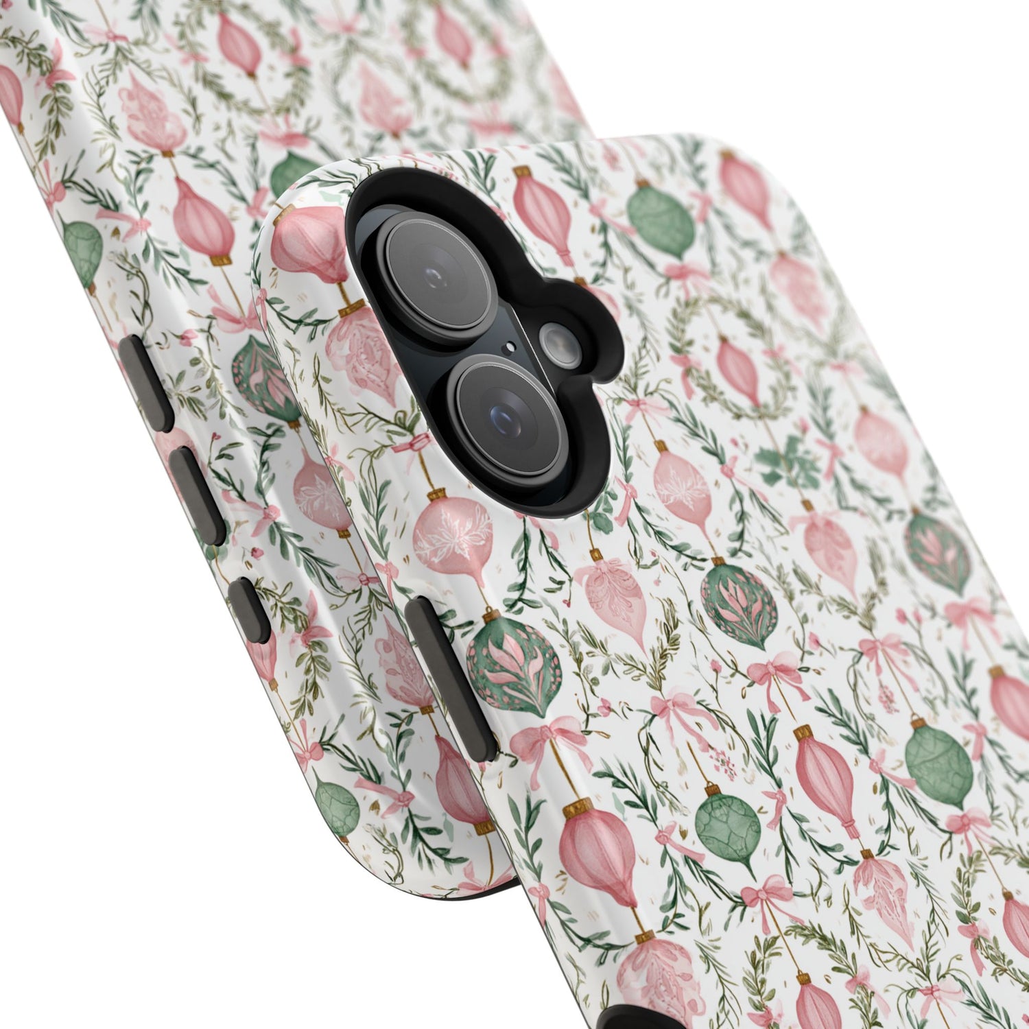 Holiday Ornaments Impact-Resistant Phone Case, iPhone, Samsung