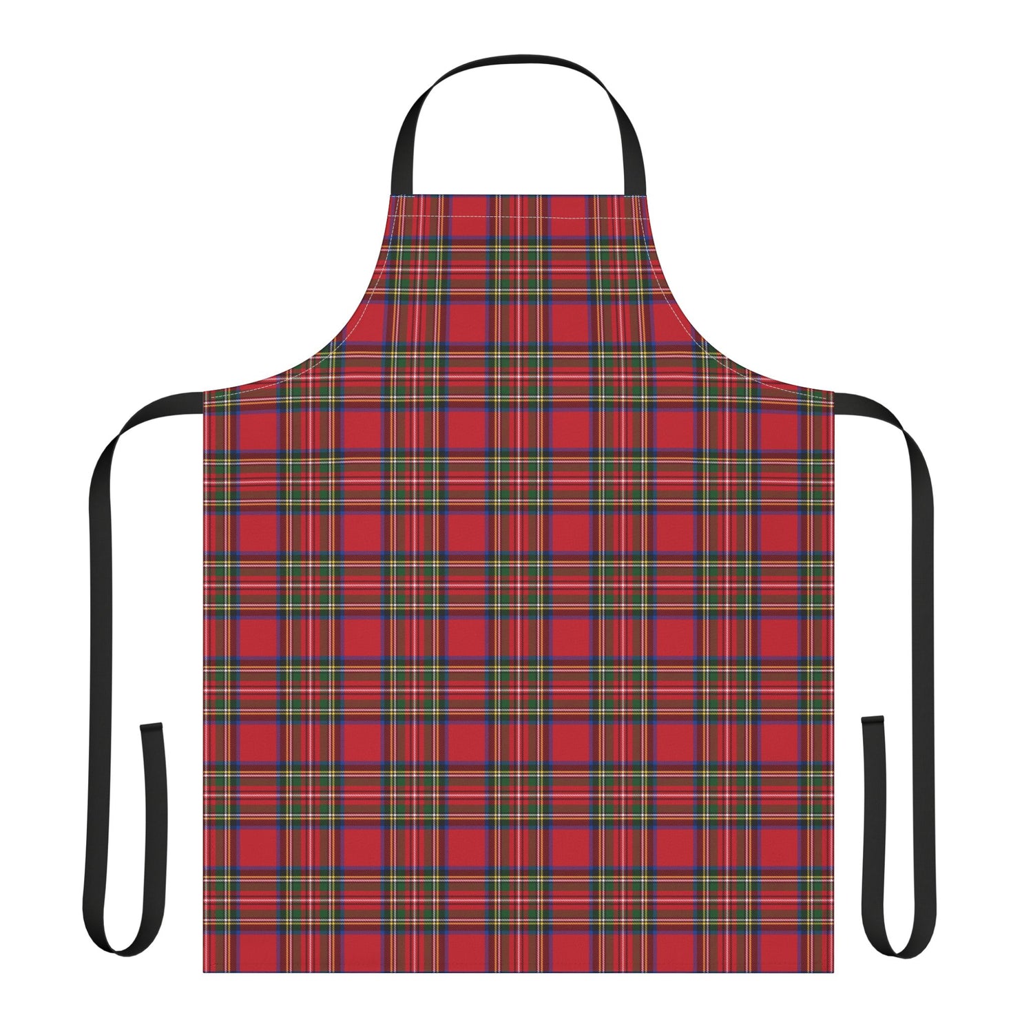 Festive Plaid Apron, Holiday Cooking Gear, Fun Gift for Chefs, Christmas or Thanksgiving Apron