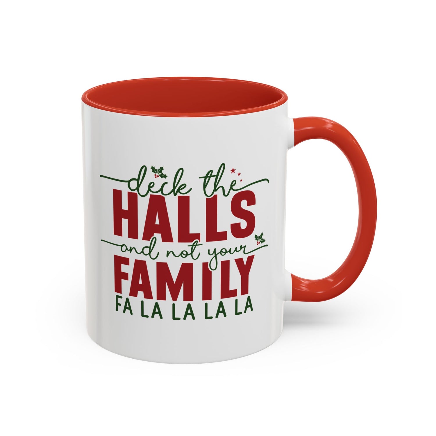 Funny Holiday Coffee Mug, Festive Drinkware