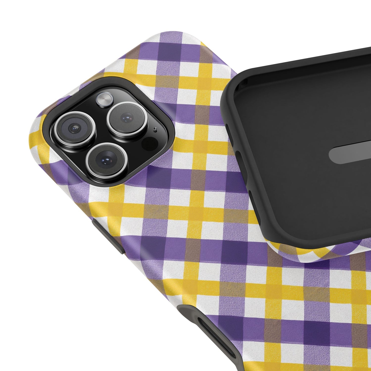 Phone Case | Impact-Resistant Louisiana Plaid