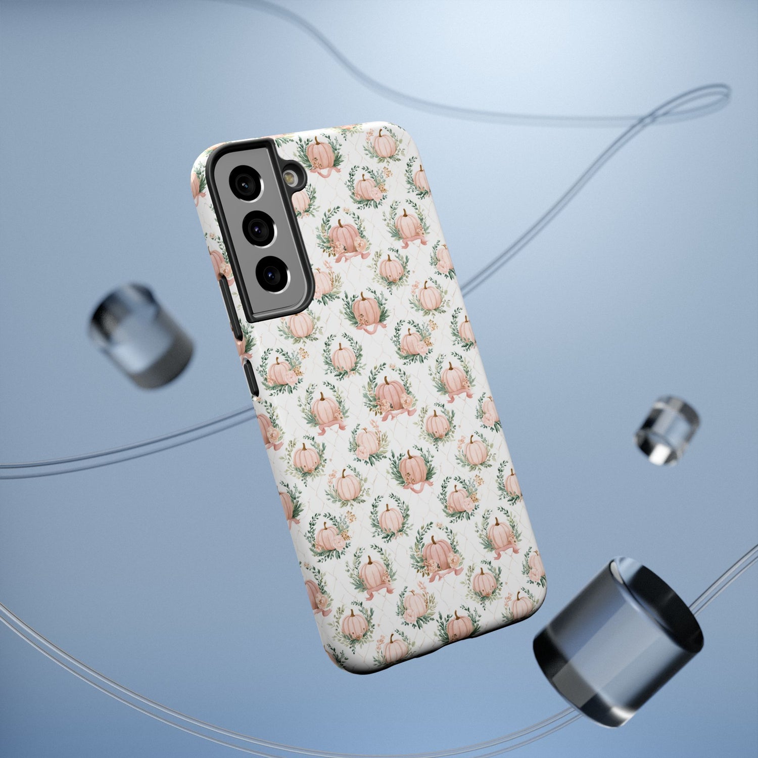Elegant Pumpkin Impact-Resistant Phone Case, iPhone, Samsung