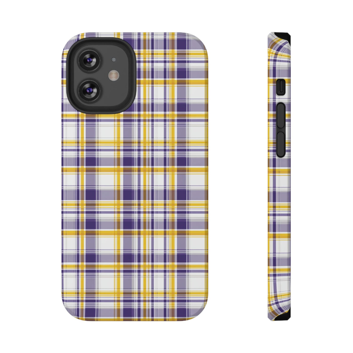 Louisiana Plaid Impact-Resistant Phone Case