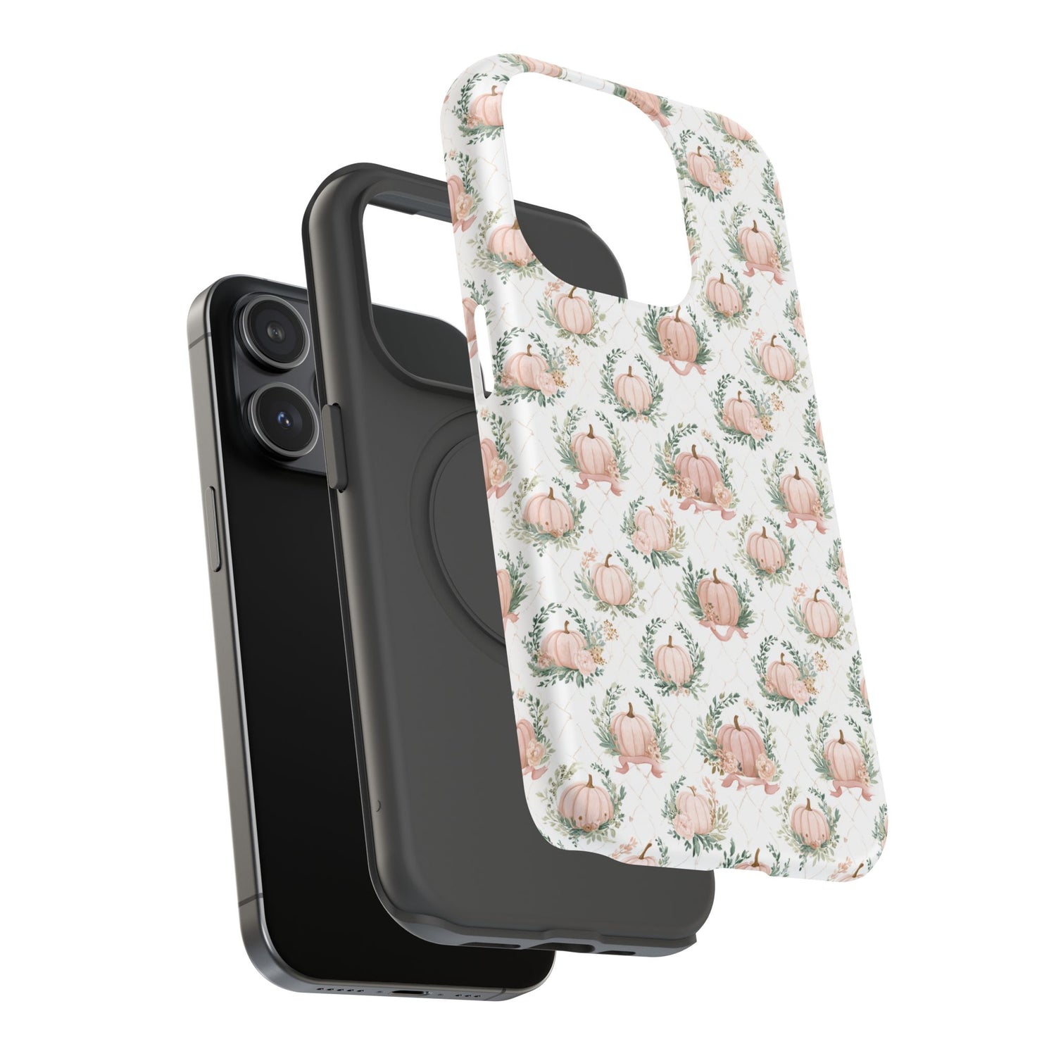 Elegant Pumpkin Impact-Resistant Phone Case, iPhone, Samsung