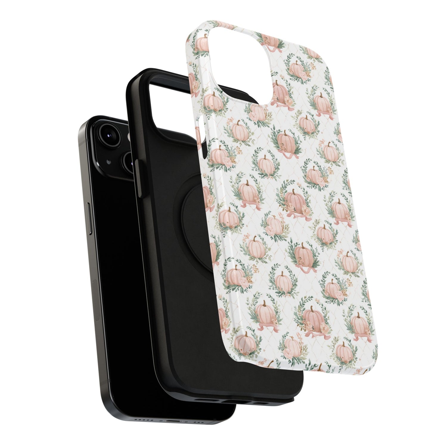 Elegant Pumpkin Impact-Resistant Phone Case, iPhone, Samsung