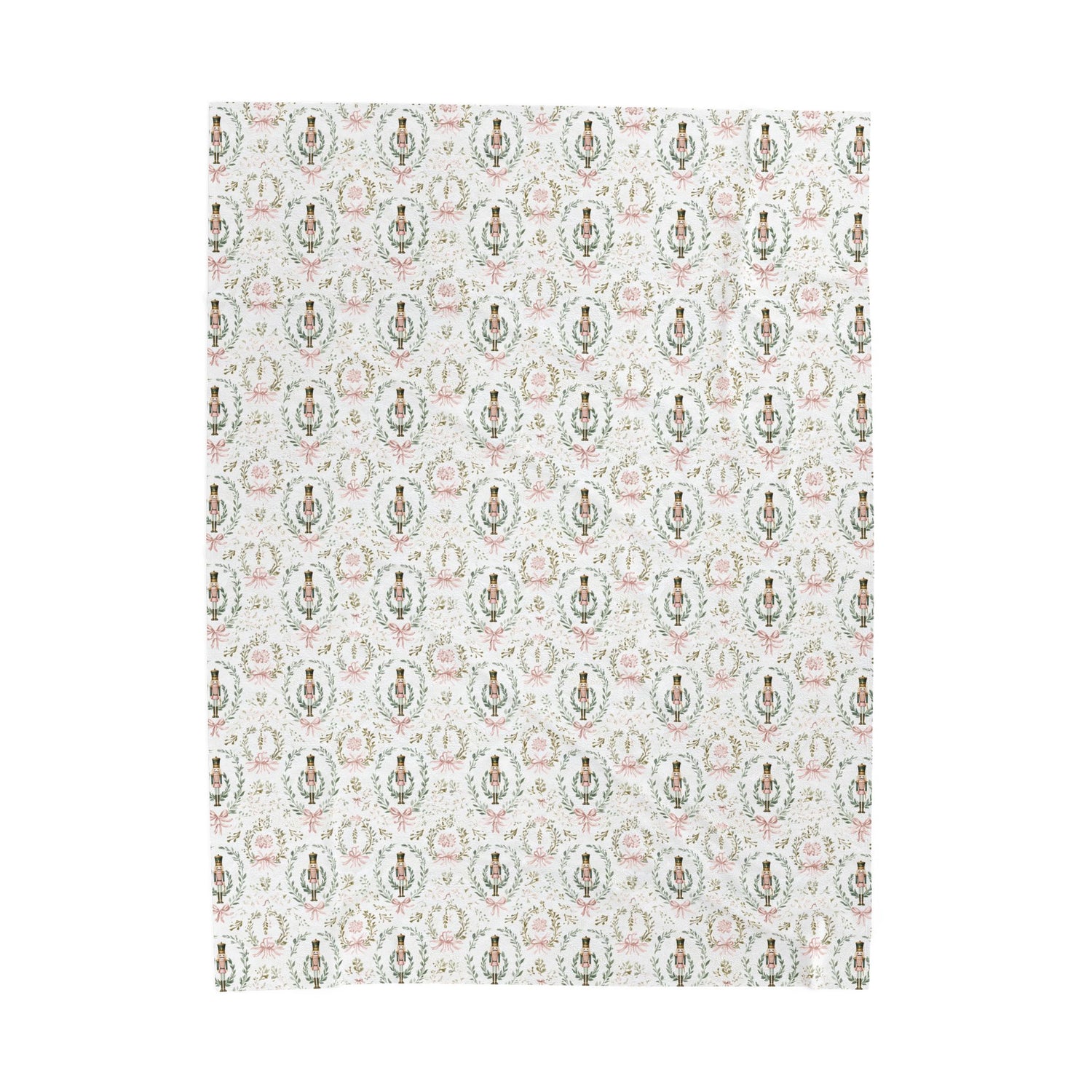 Patterned fabric swatch with small design on a white background