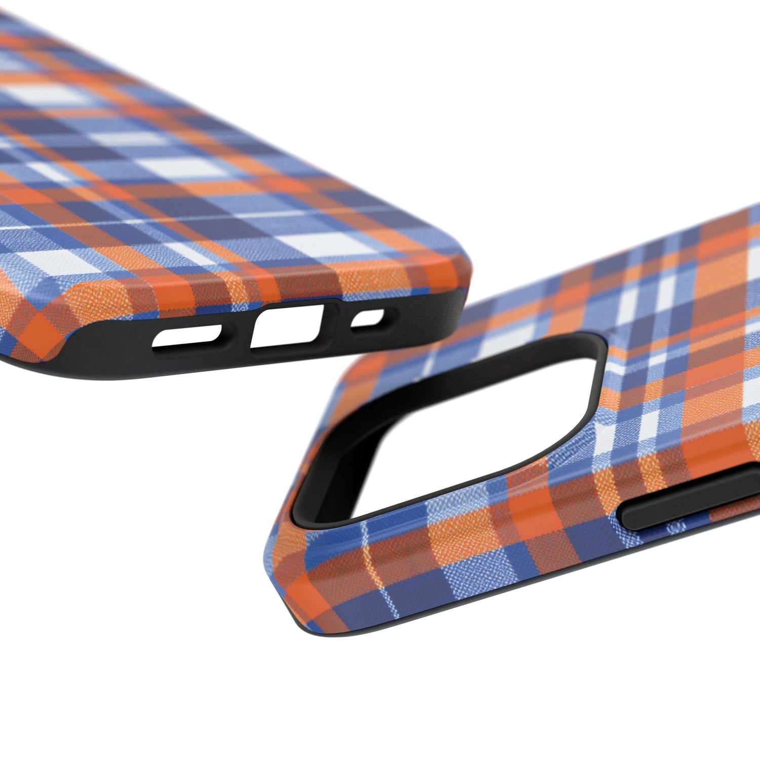 Impact-Resistant Phone Case- Florida Plaid