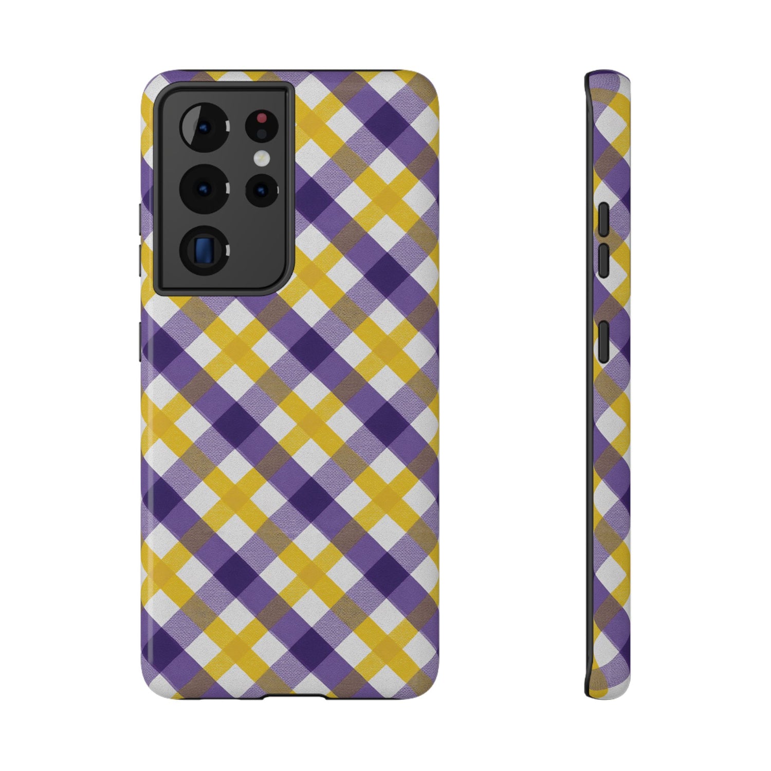 Phone Case | Impact-Resistant Louisiana Plaid