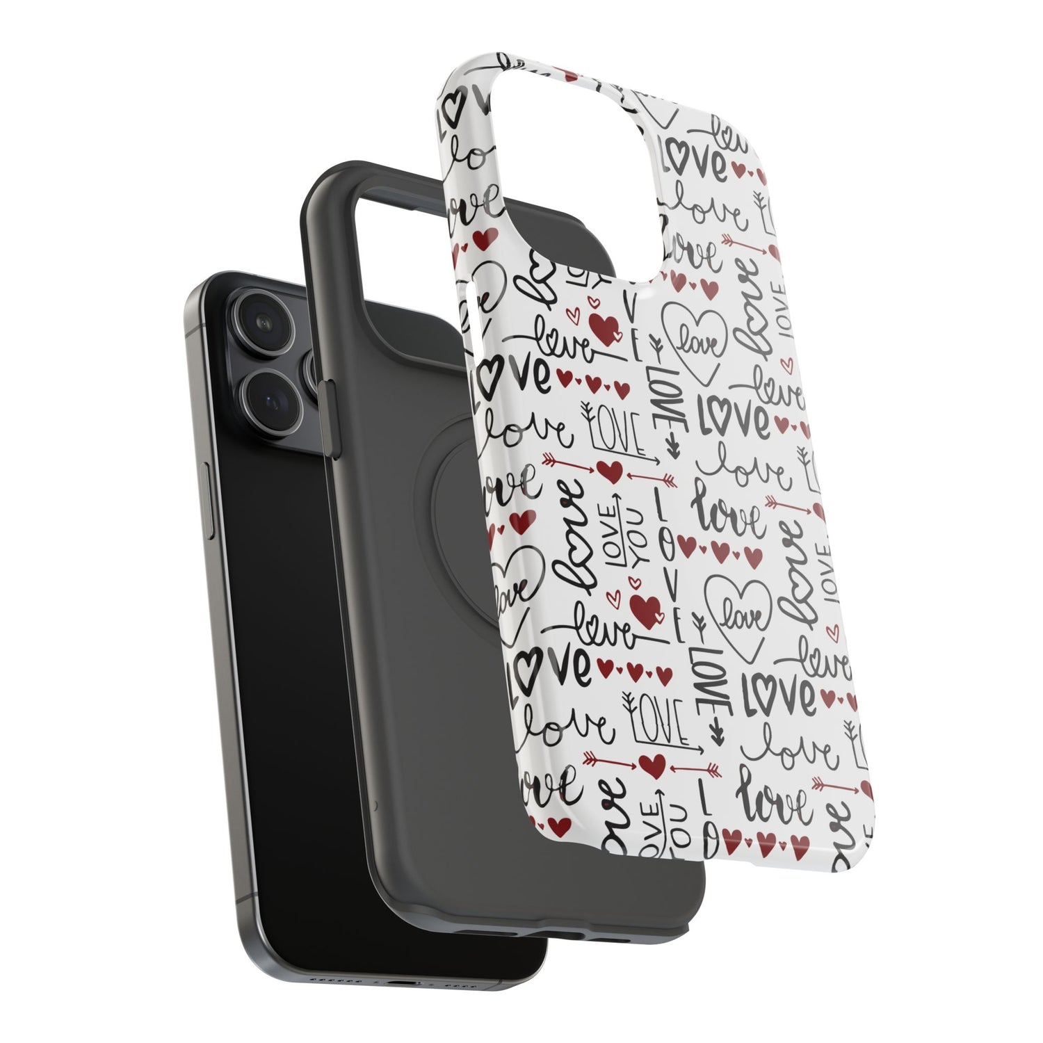 Impact-Resistant Cases-Valentine's Day Love
