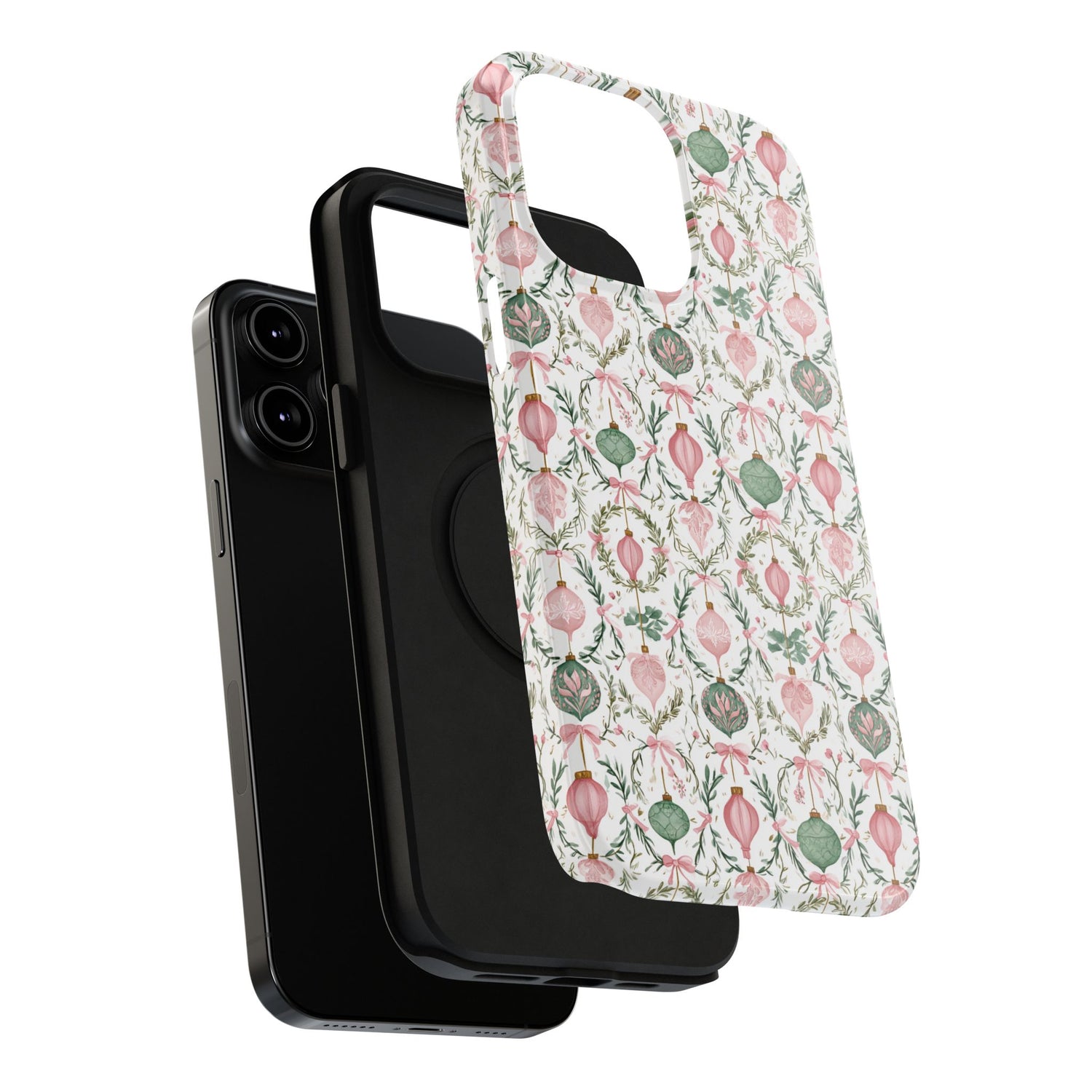 Holiday Ornaments Impact-Resistant Phone Case, iPhone, Samsung