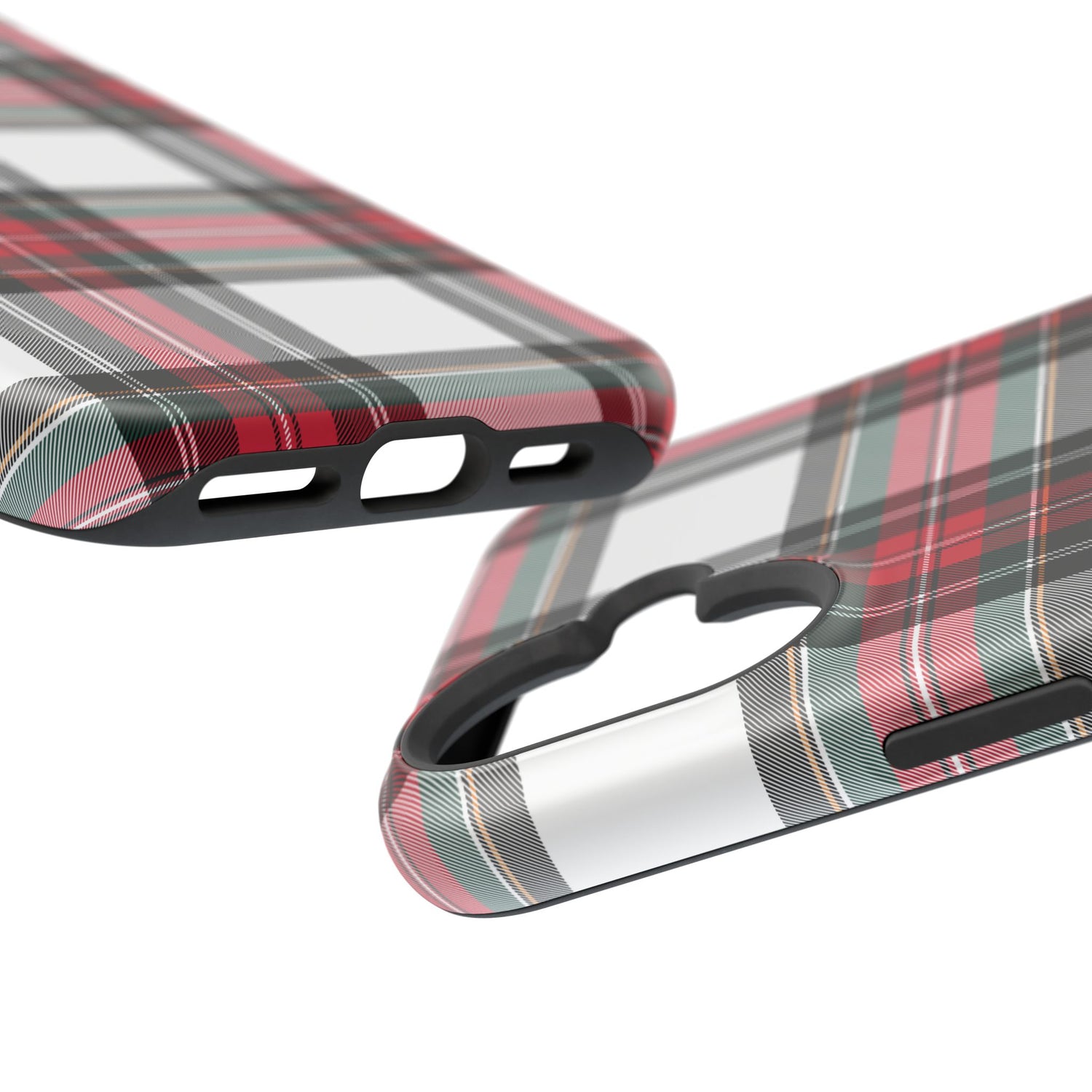 New Tartan Christmas Plaid Impact-Resistant Cases, iPhone, Samsung