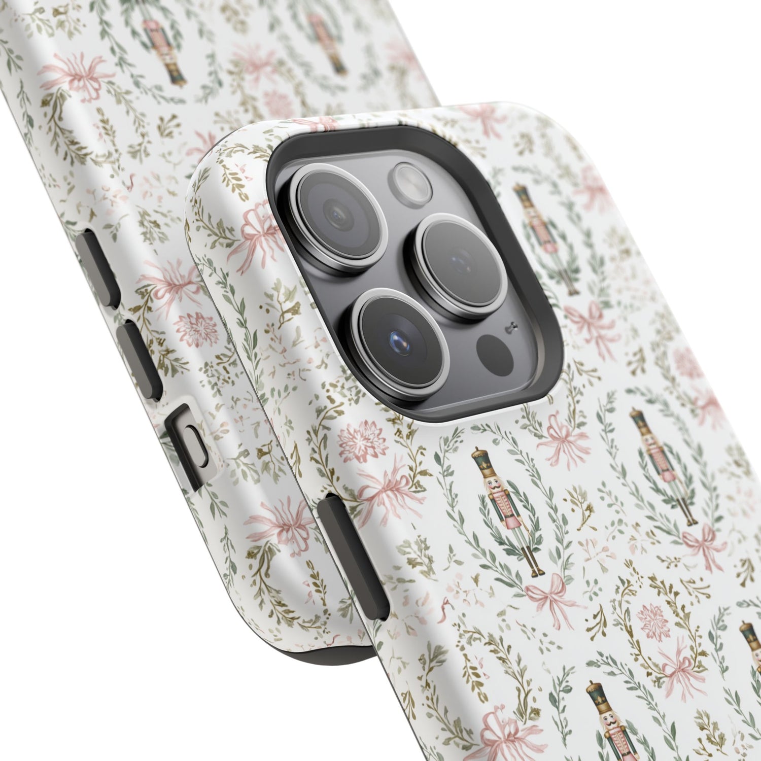 Impact-Resistant Phone Case- Nutcracker Floral