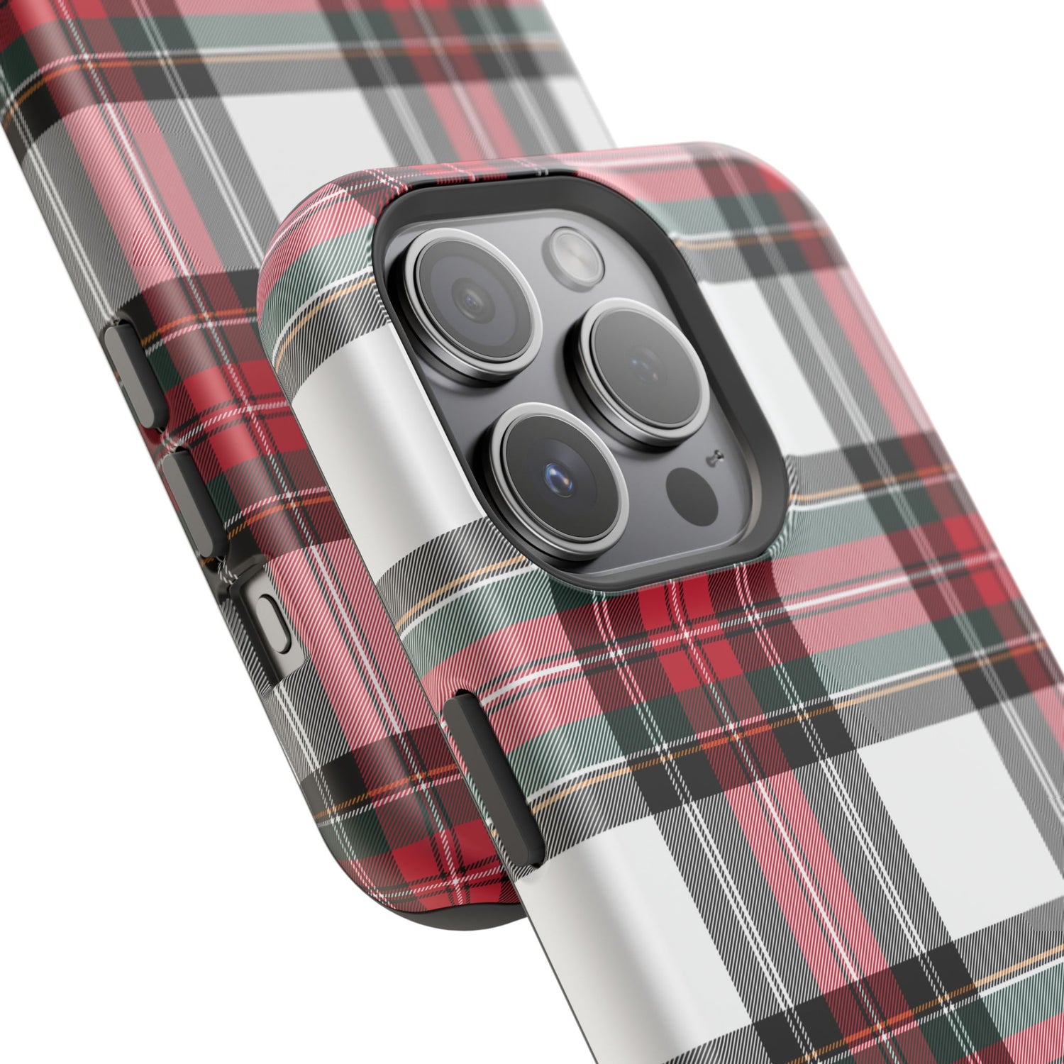 New Tartan Christmas Plaid Impact-Resistant Cases, iPhone, Samsung