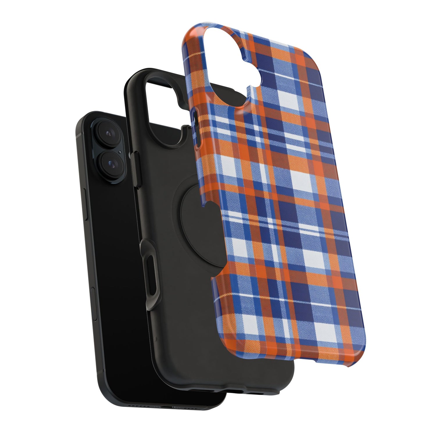 Impact-Resistant Phone Case- Florida Plaid