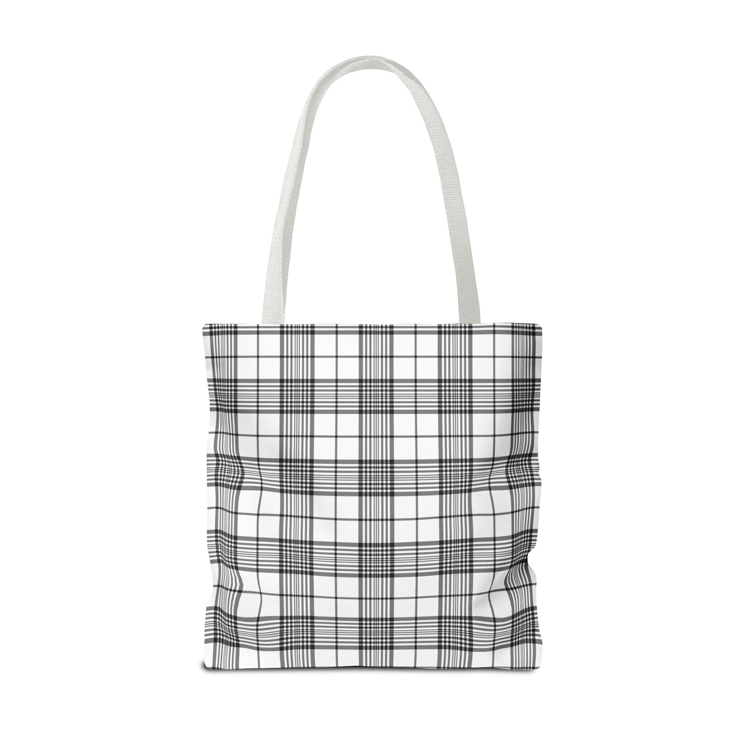 Farmhouse Plaid Tote Bag