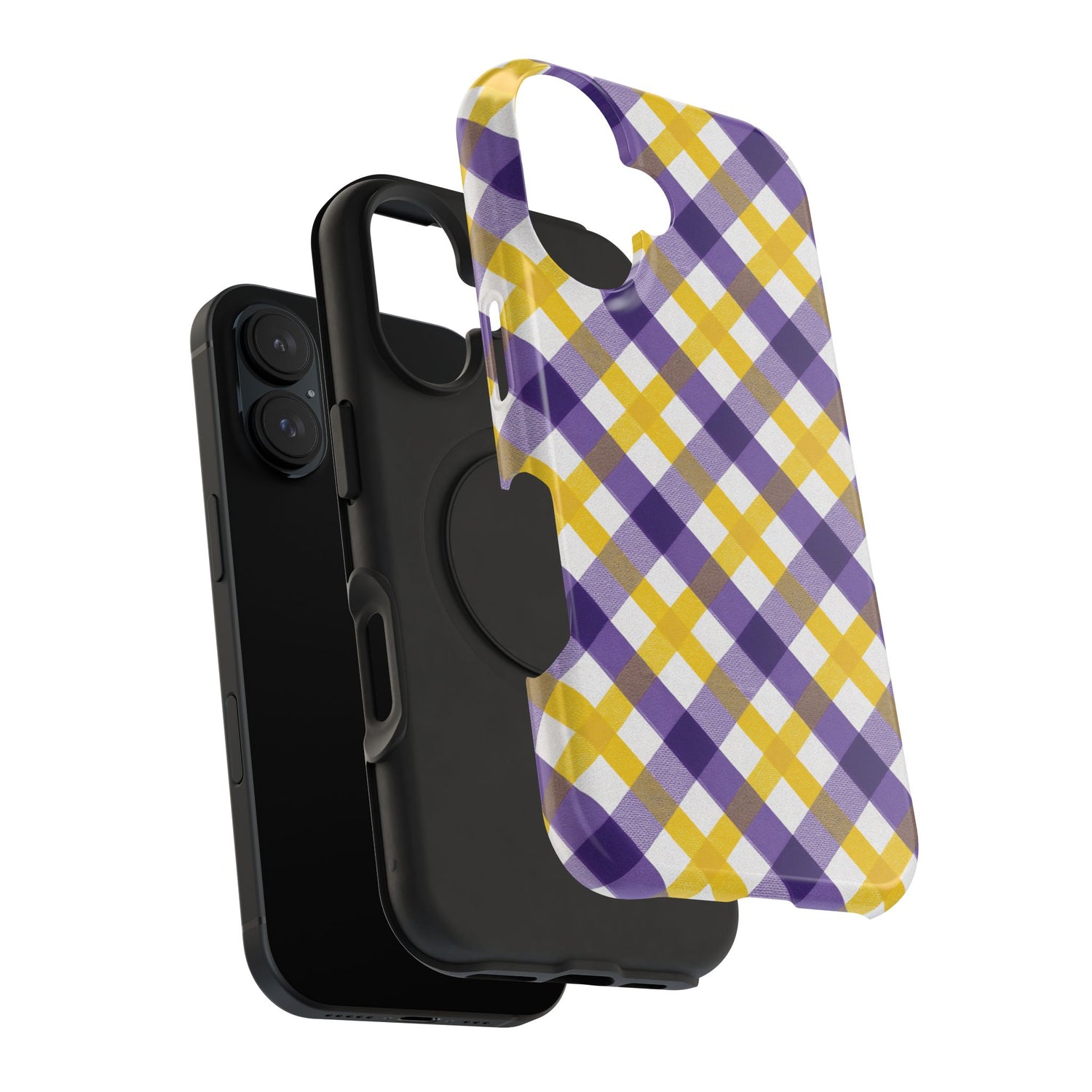 Phone Case | Impact-Resistant Louisiana Plaid