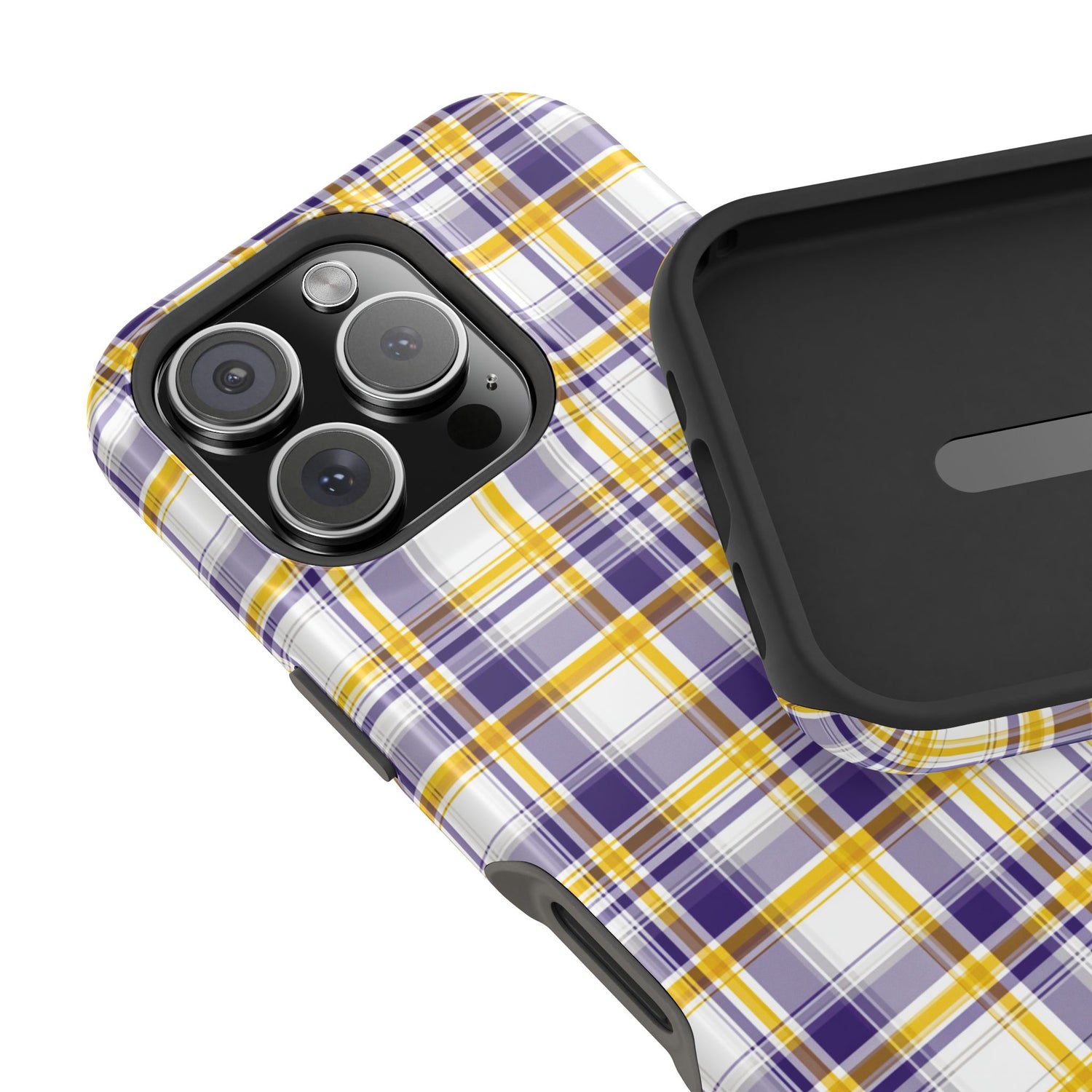 Louisiana Plaid Impact-Resistant Phone Case