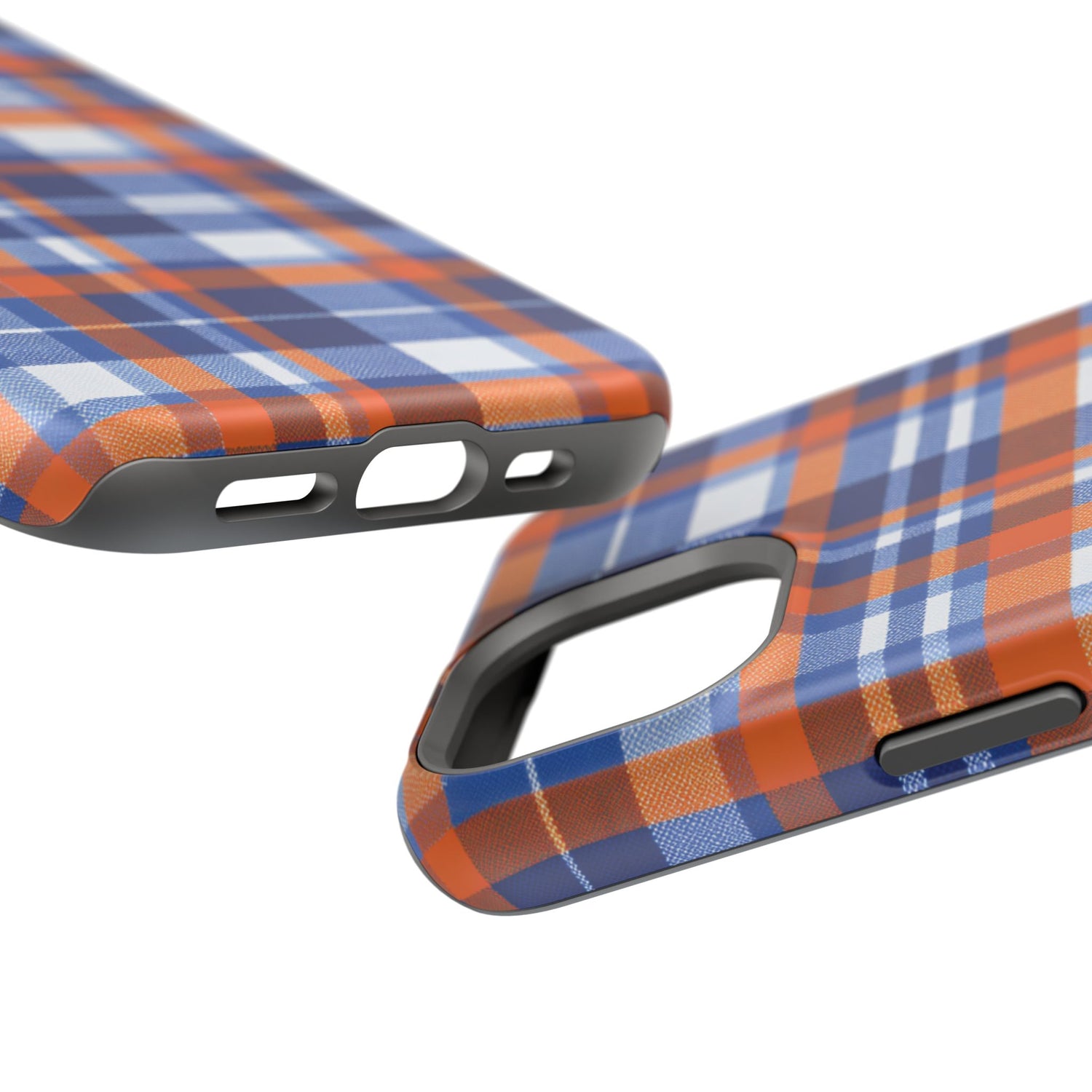 Impact-Resistant Phone Case- Florida Plaid