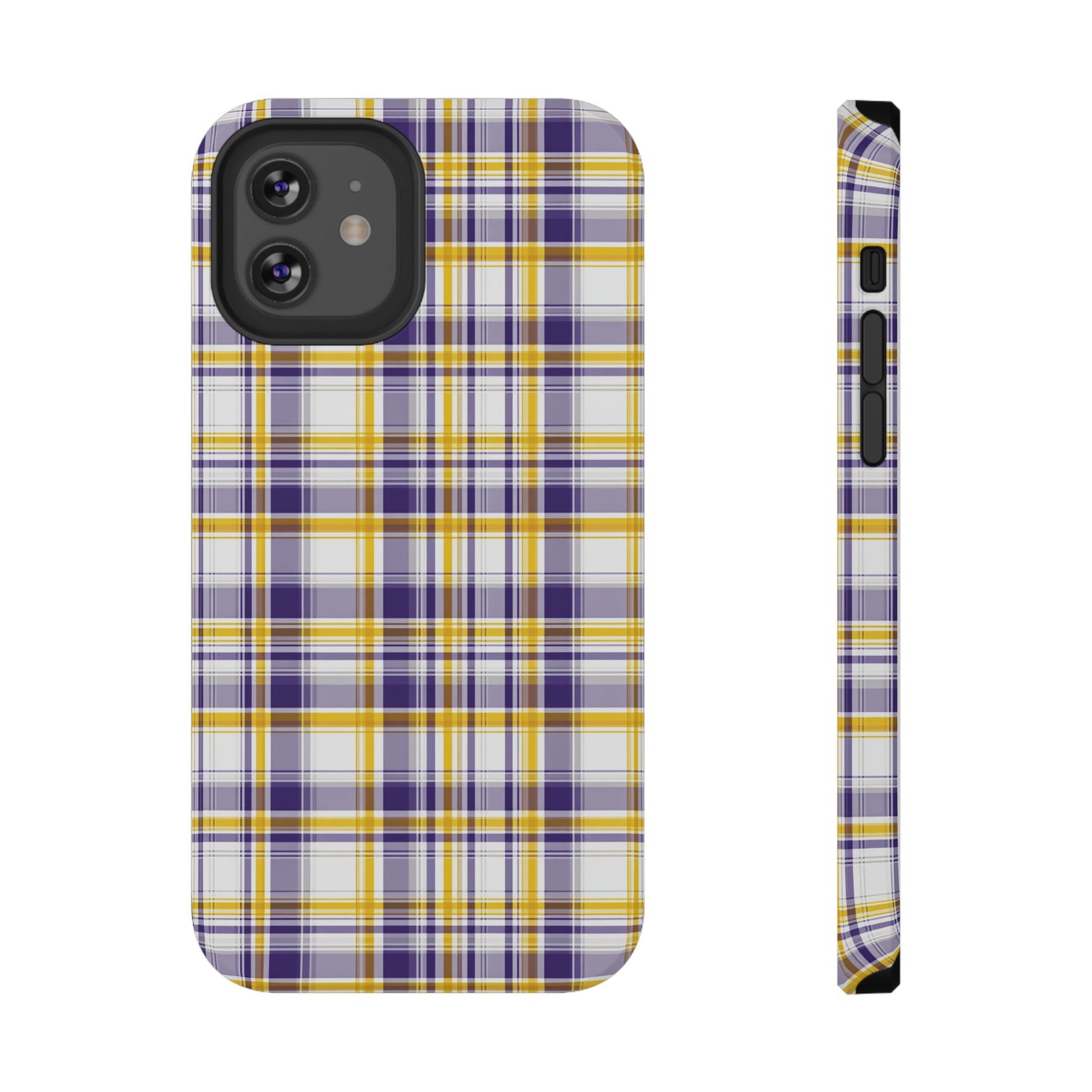 Louisiana Plaid Impact-Resistant Phone Case