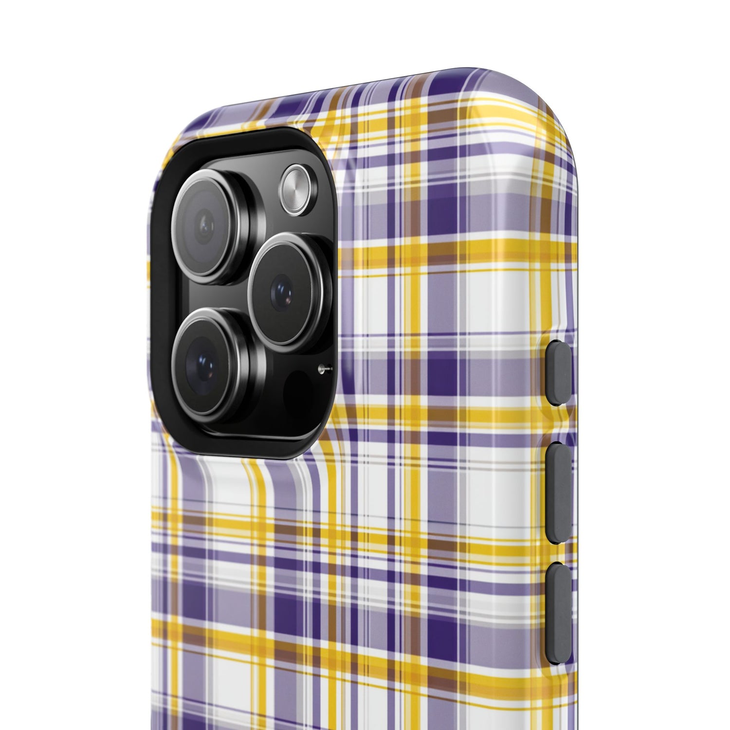 Louisiana Plaid Impact-Resistant Phone Case
