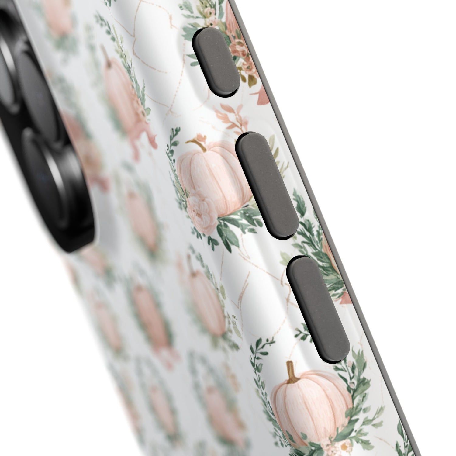Elegant Pumpkin Impact-Resistant Phone Case, iPhone, Samsung