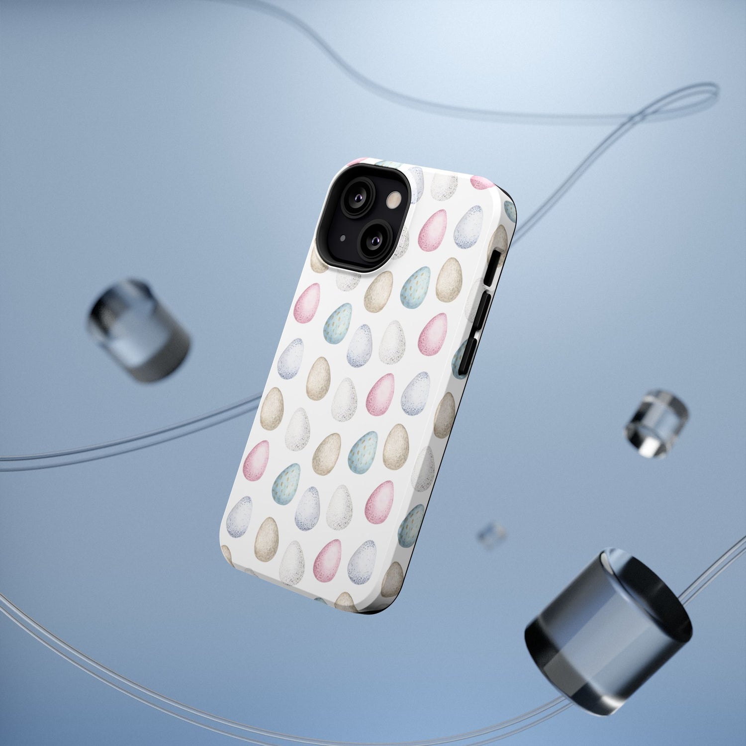 Impact-Resistant Cases- Easter Watercolor Eggs