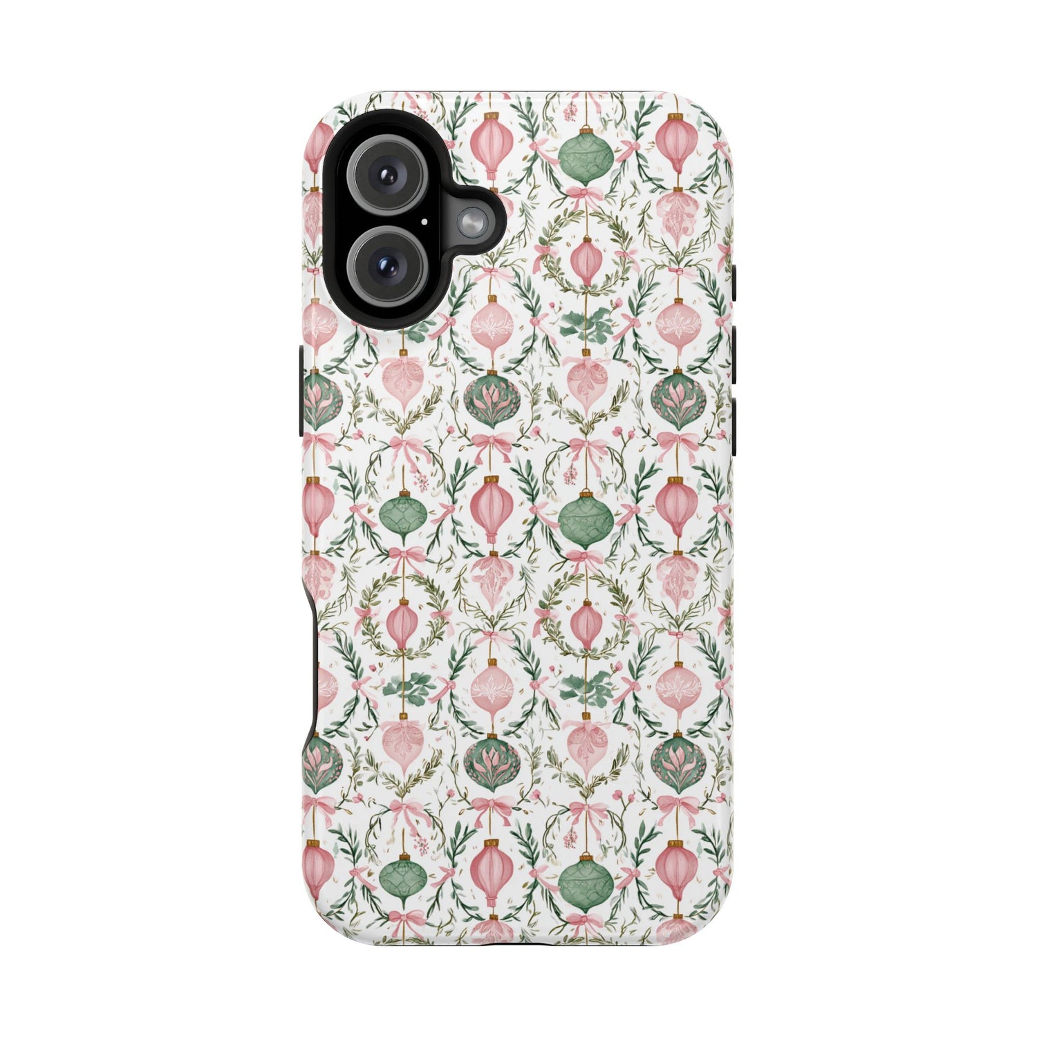 Holiday Ornaments Impact-Resistant Phone Case, iPhone, Samsung