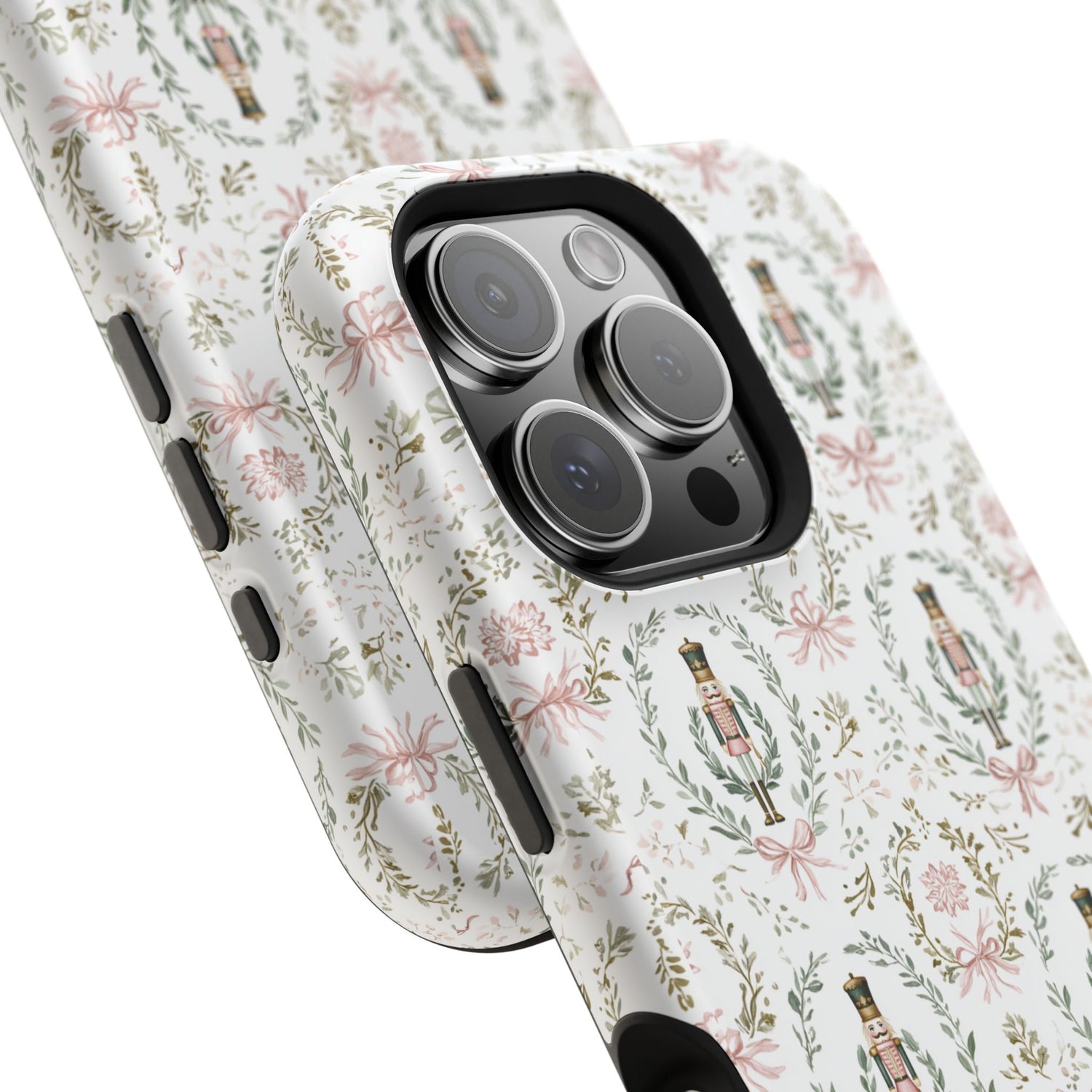 Impact-Resistant Phone Case- Nutcracker Floral