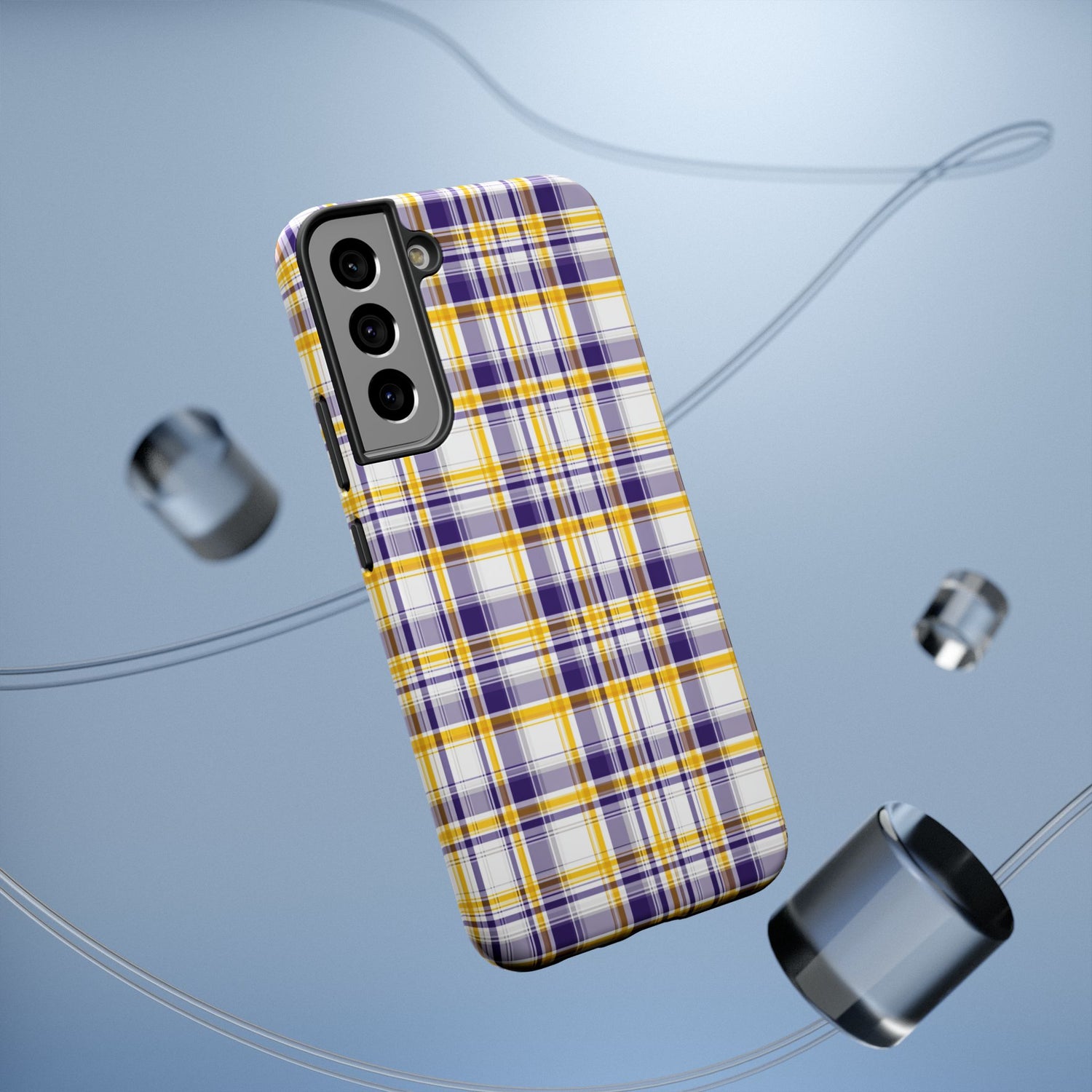 Louisiana Plaid Impact-Resistant Phone Case