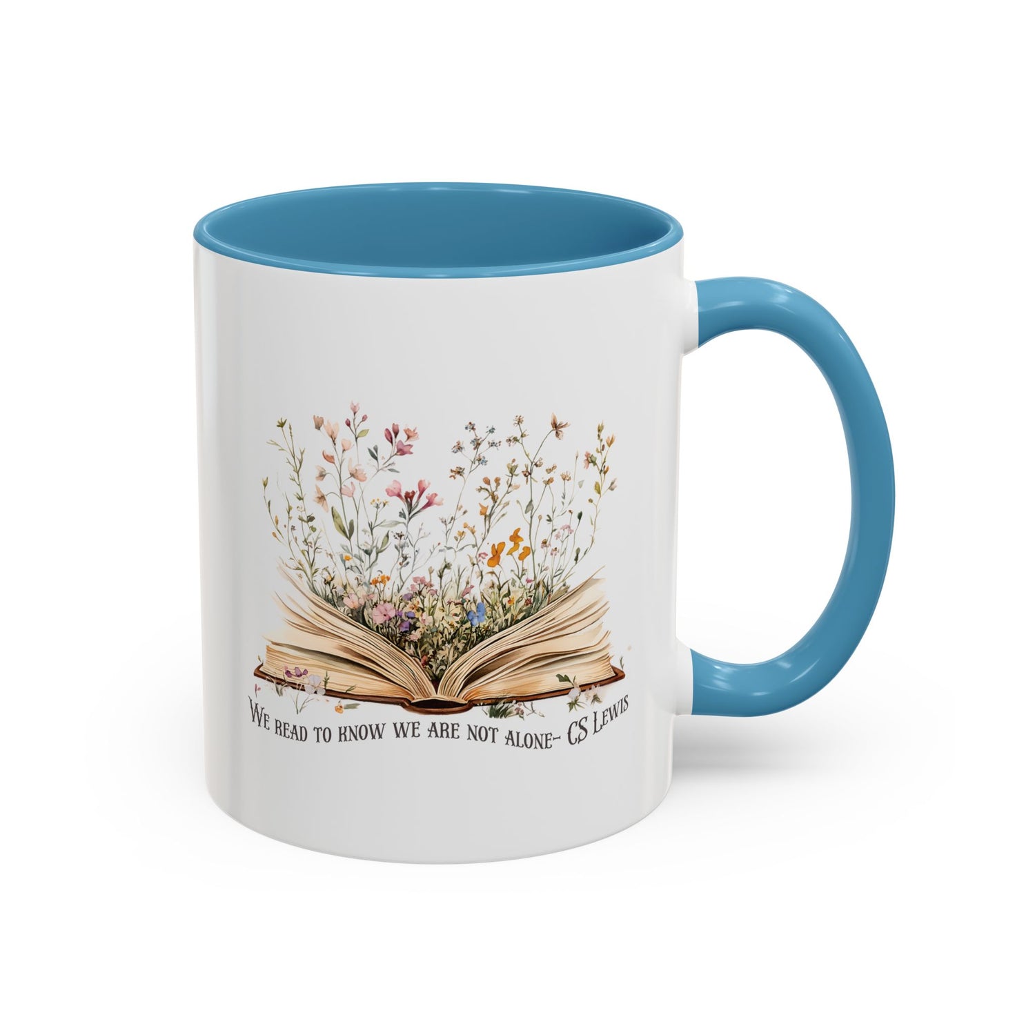 Reading Quote Accent Coffee Mug